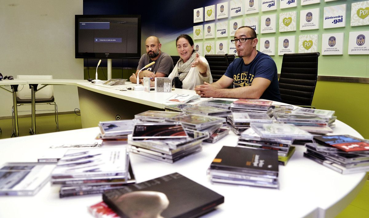 Presentación de discos do Seminario Permanente de Jazz