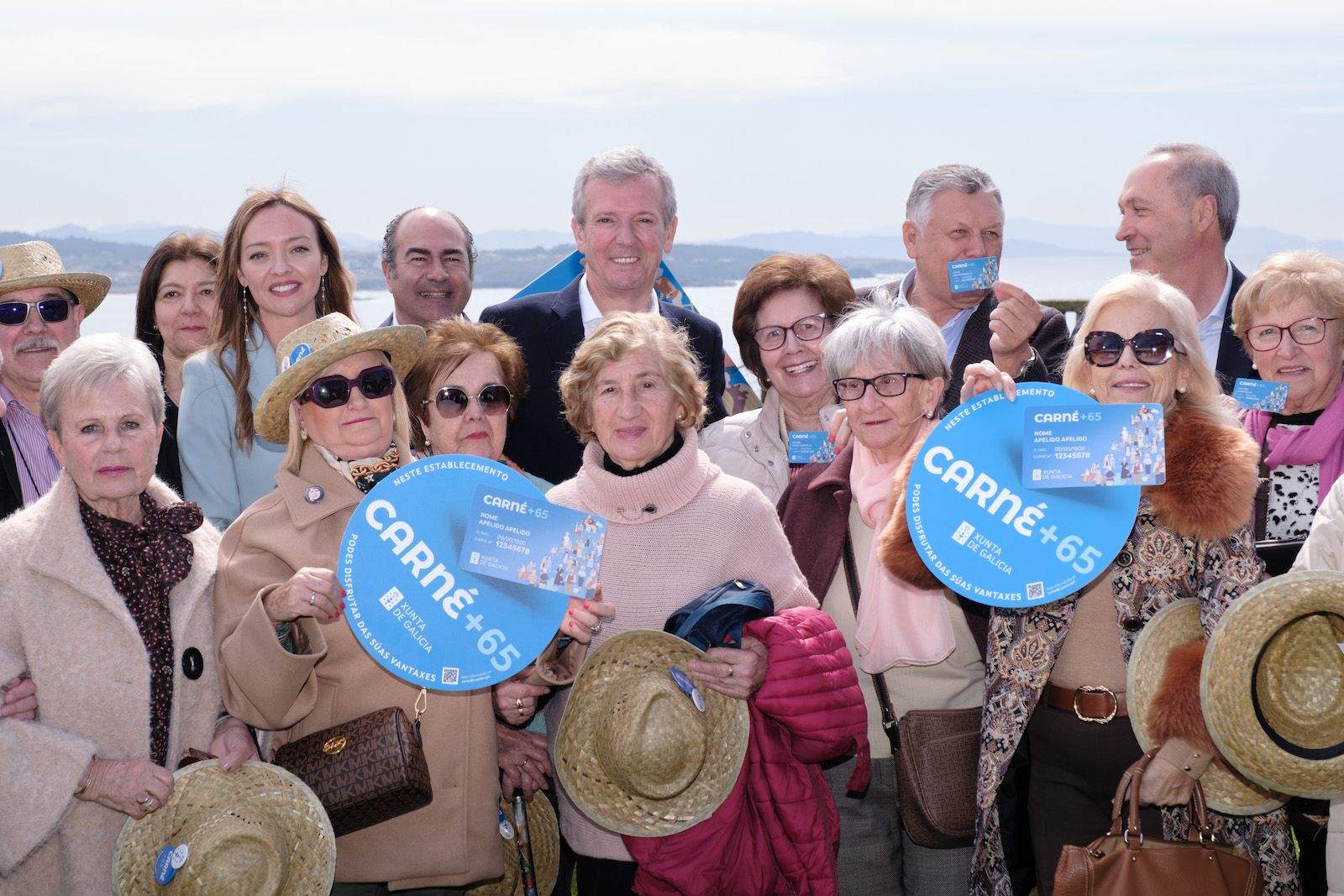 Presentación en O Grove del Carné +65