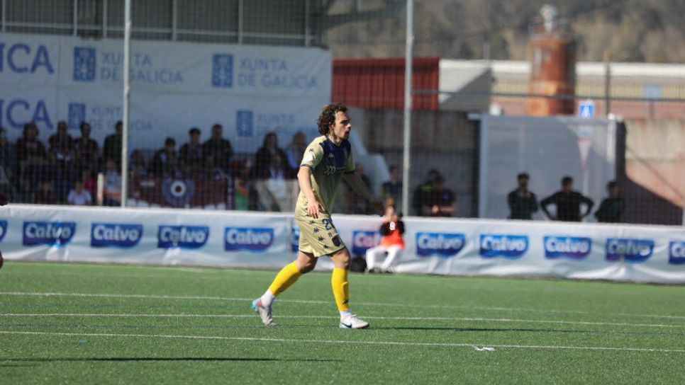 Pelayo, no partido fronte ao Bergantiños Pelayo, no partido fronte ao Bergantiños