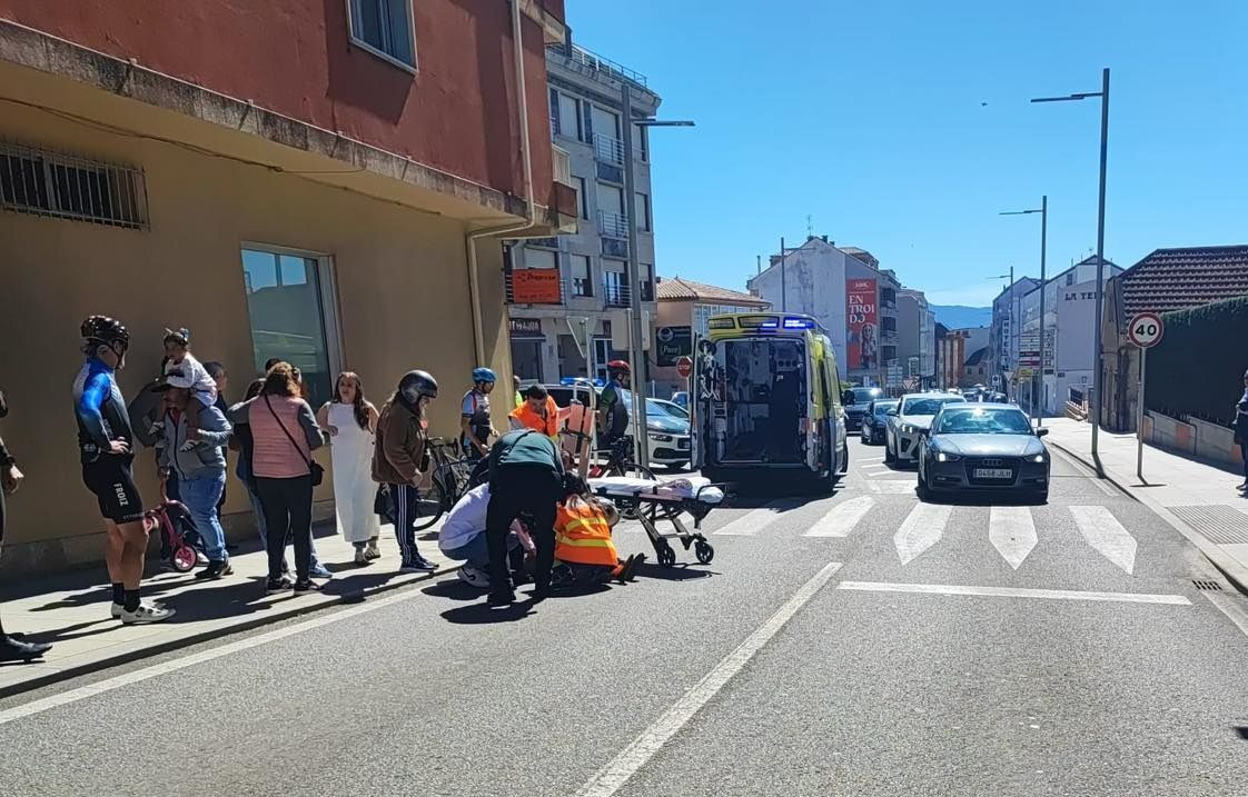 Accidente en Sanxenxo