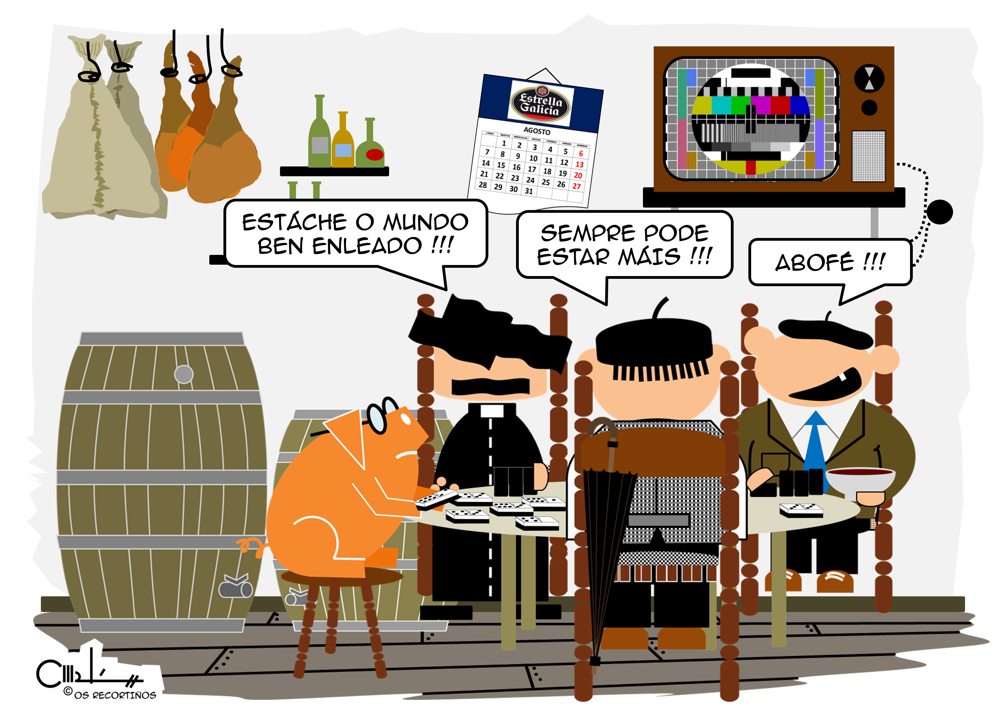 os recortiños MUNDO ENLEADO