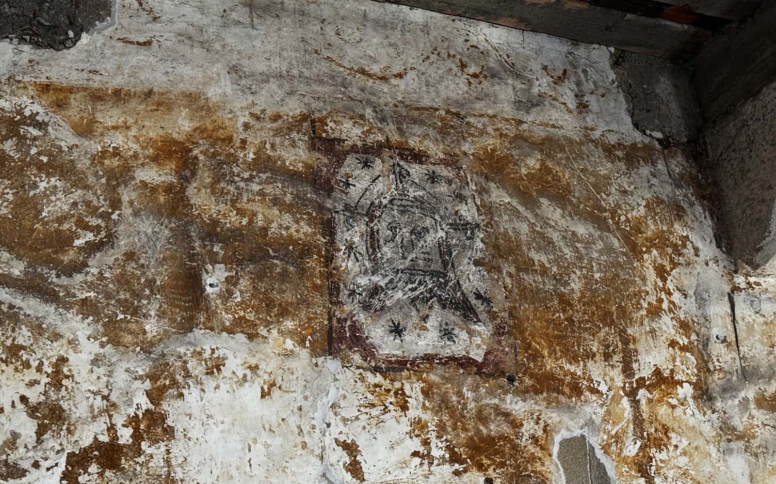 Pinturas murales del siglo XVI en el antiguo refectorio de Santa Clara