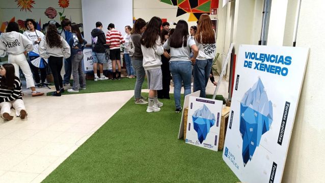Actividad en el IES de Poio sobre violencias de género