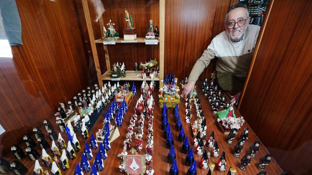 Paco Luis López mostra os seus "Pasos e confrarías da Semana Santa pontevedresa"