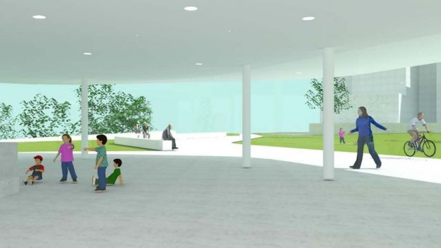 Proyecto para el pabellón de tenis de mesa de Monte Porreiro Proyecto para el pabellón de tenis de mesa de Monte Porreiro