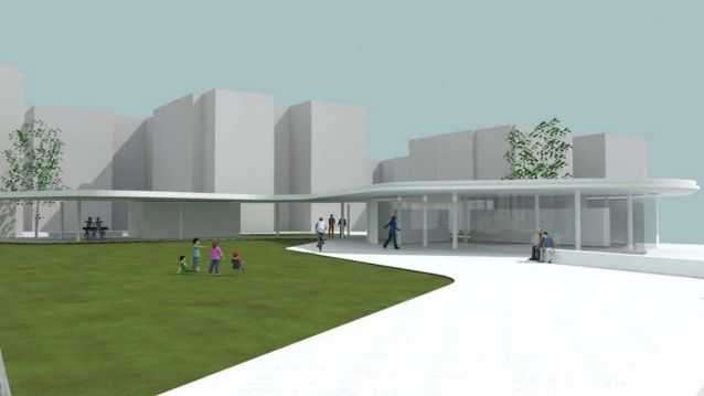 Proyecto para el pabellón de tenis de mesa de Monte Porreiro