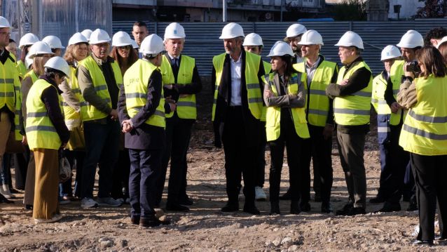 Acto de inicio das obras do novo centro de saúde de Vilagarcía