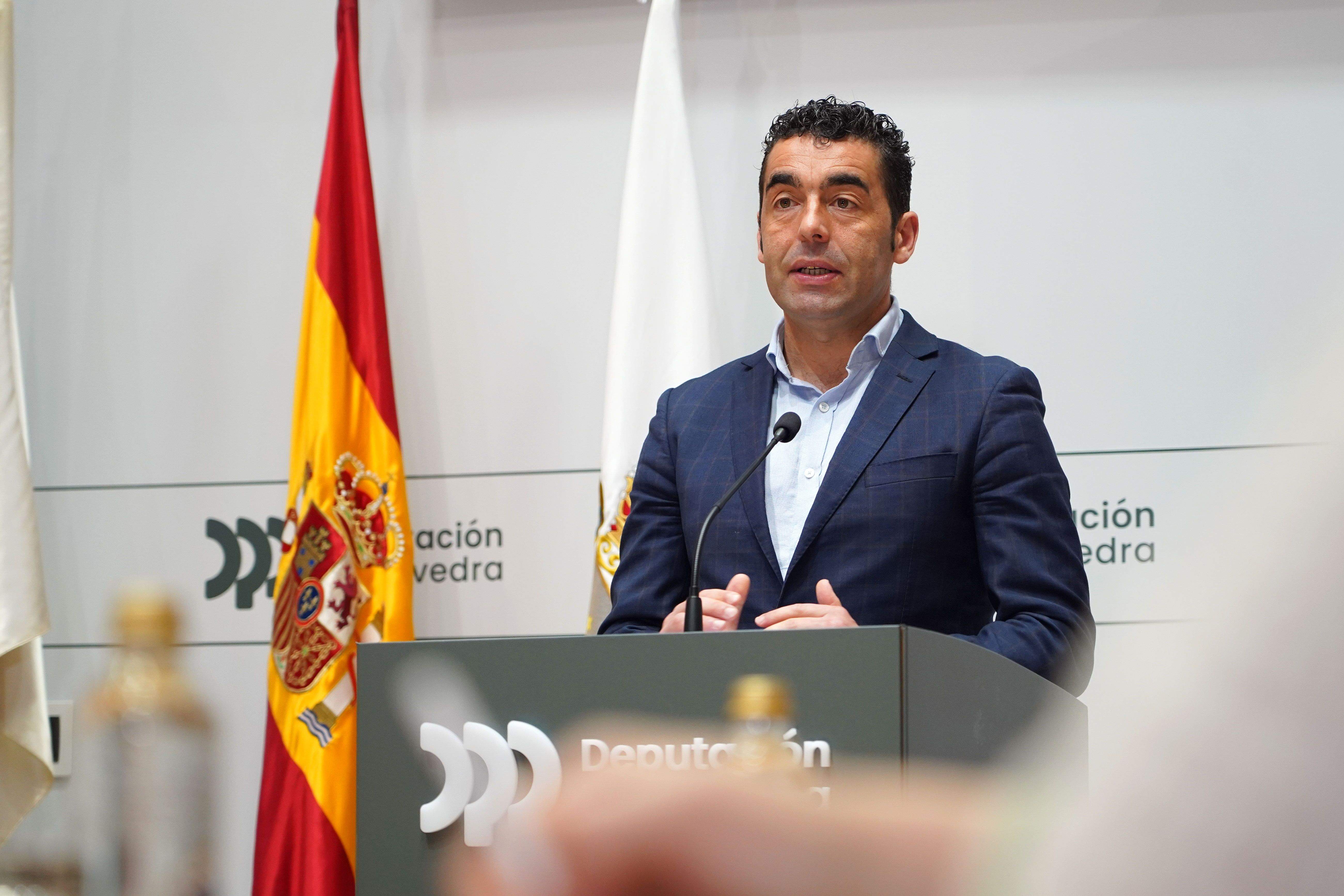Luis López, presidente de la Deputación de Pontevedra