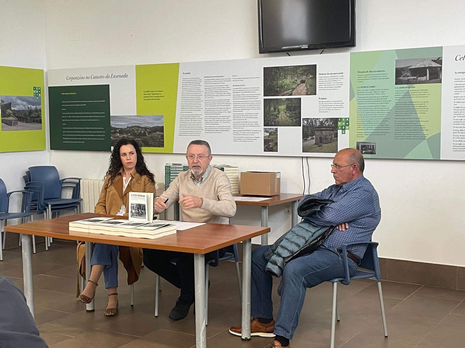 Juan José Esperón presenta 'Aller de Cerponzóns'