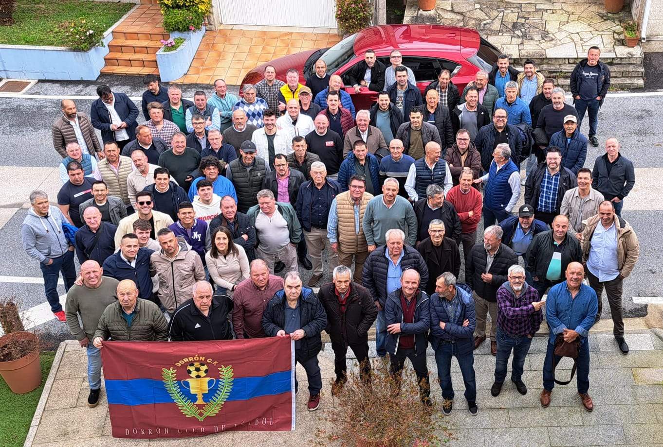 Reunión de exxogadores e directivos do Dorrón CF