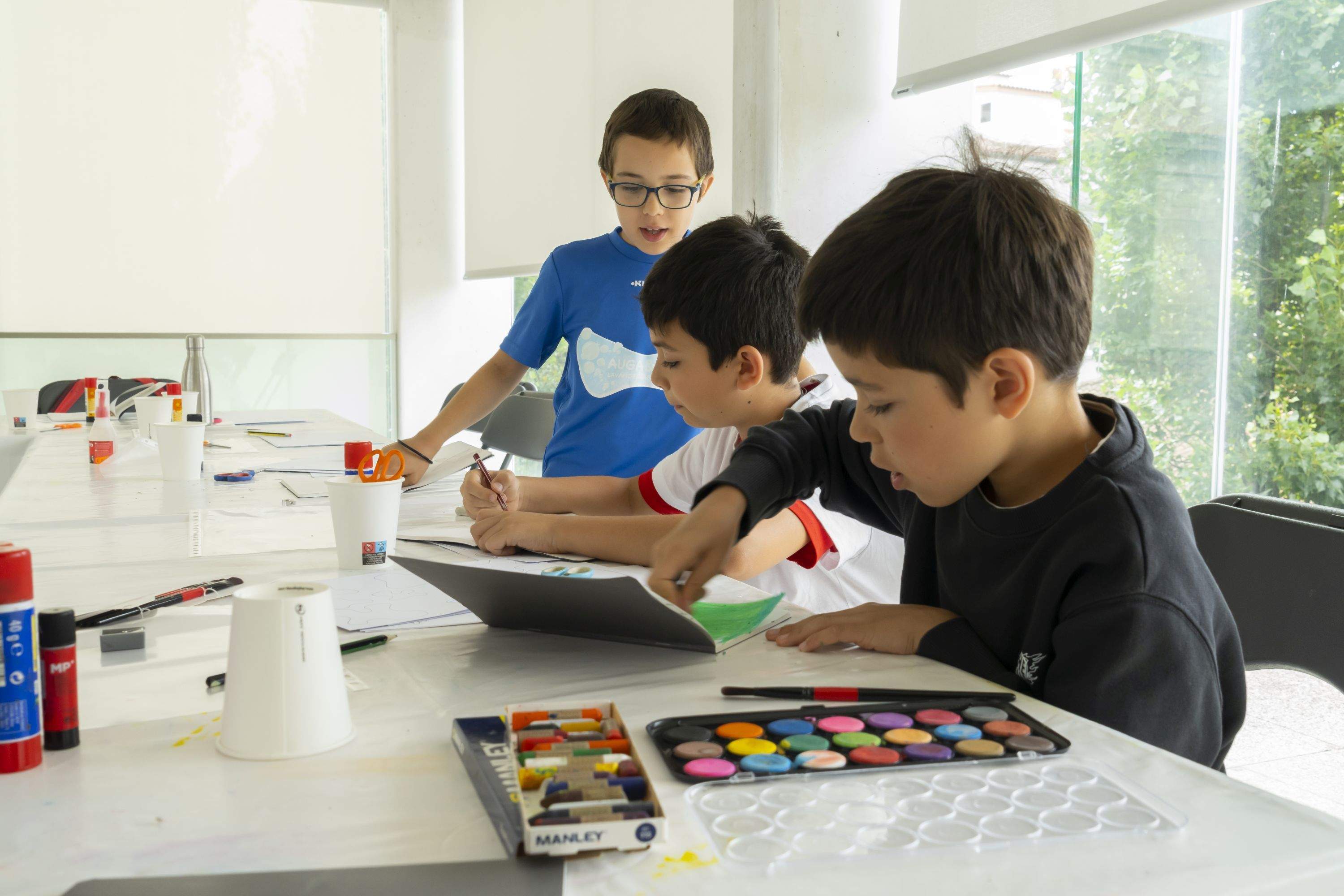 Obradoiro infantil no Museo