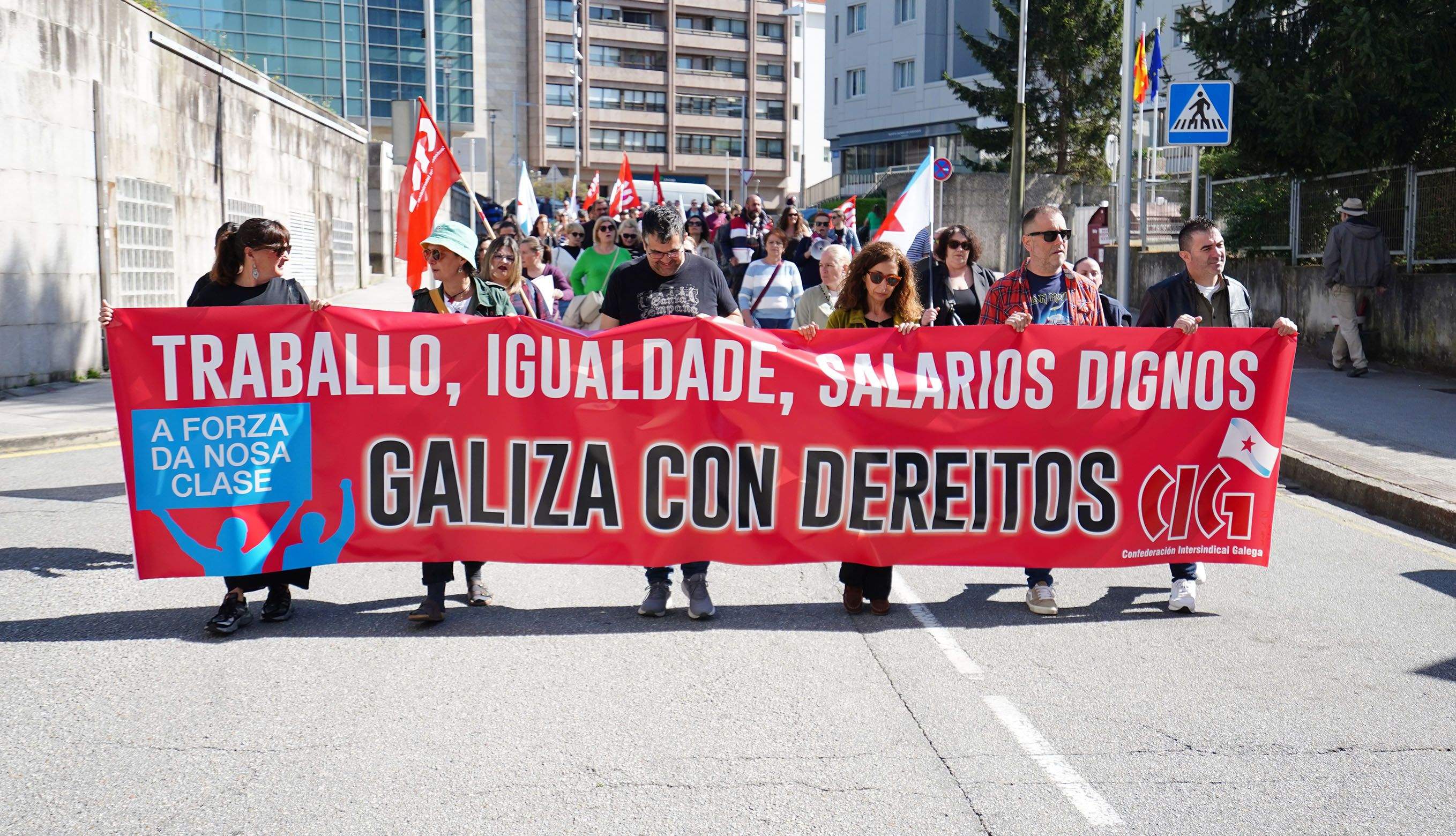 Manifestación de la CIG