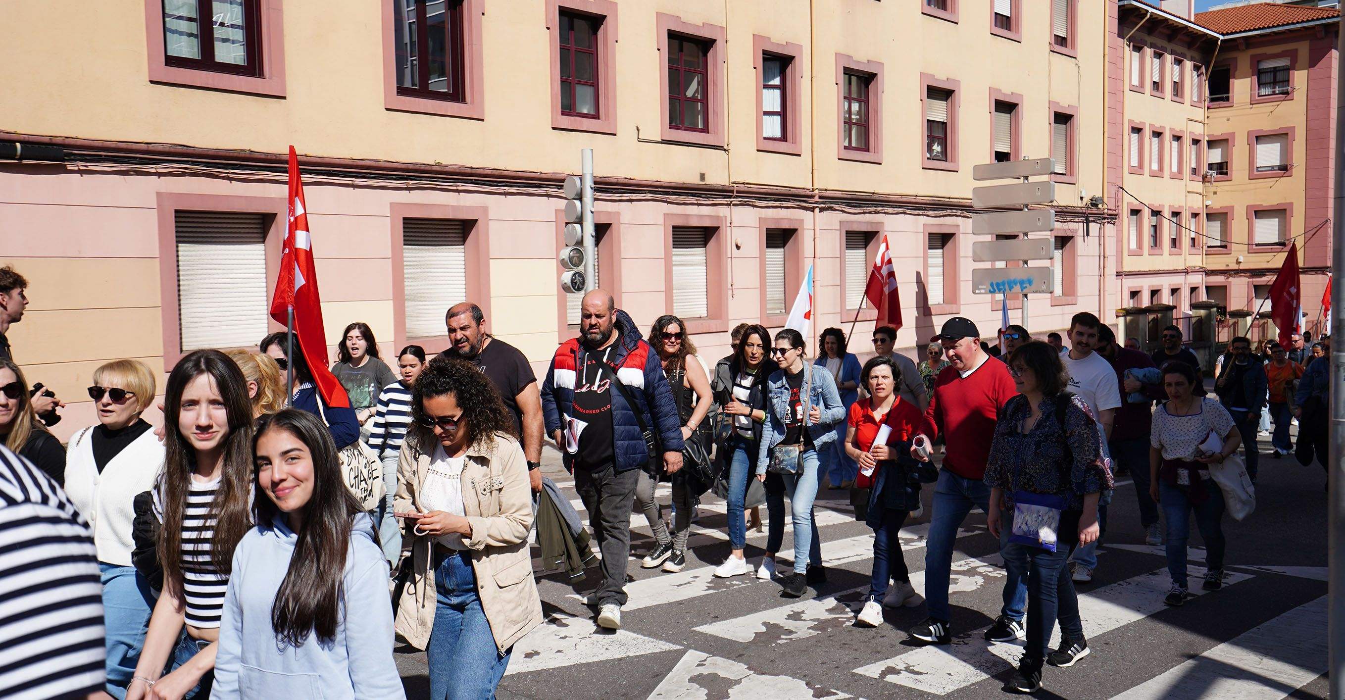 Manifestación de la CIG