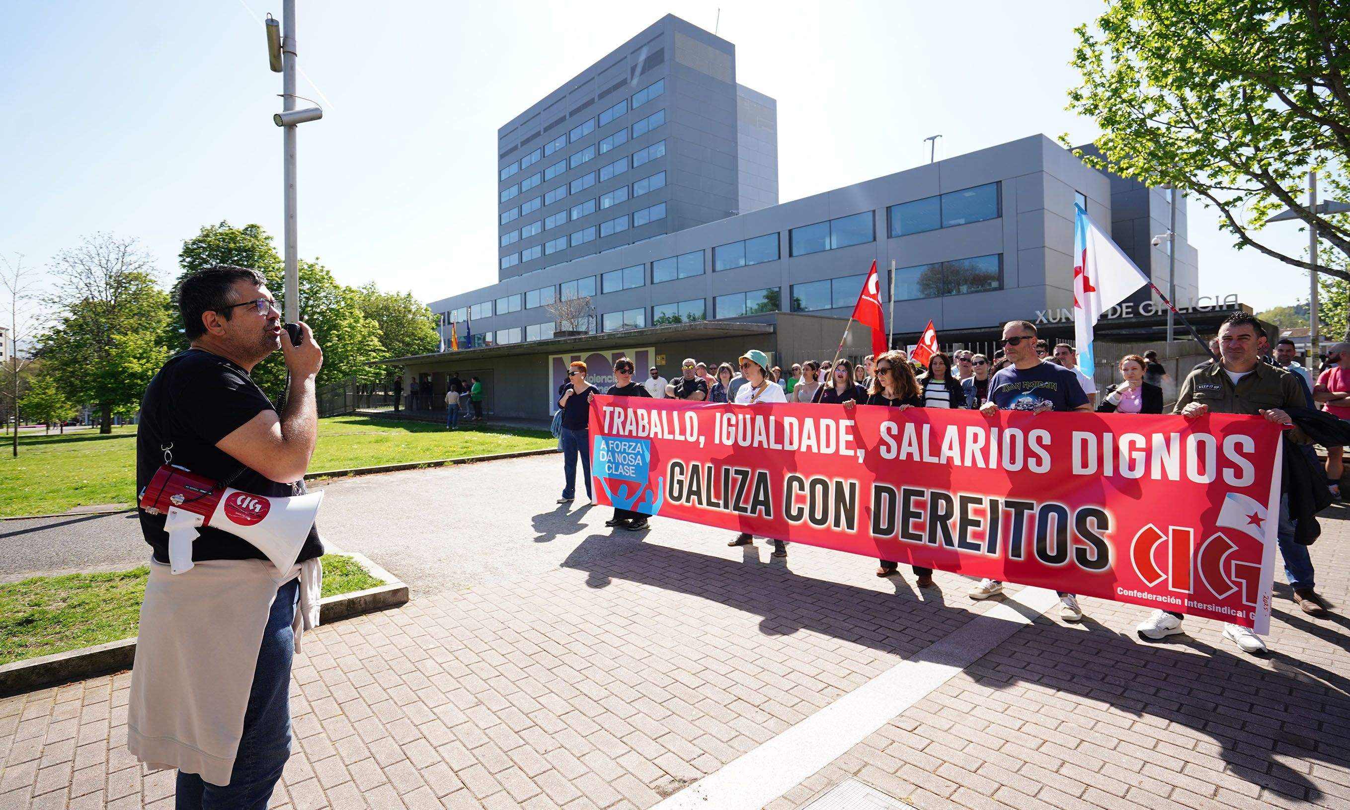 Manifestación de la CIG