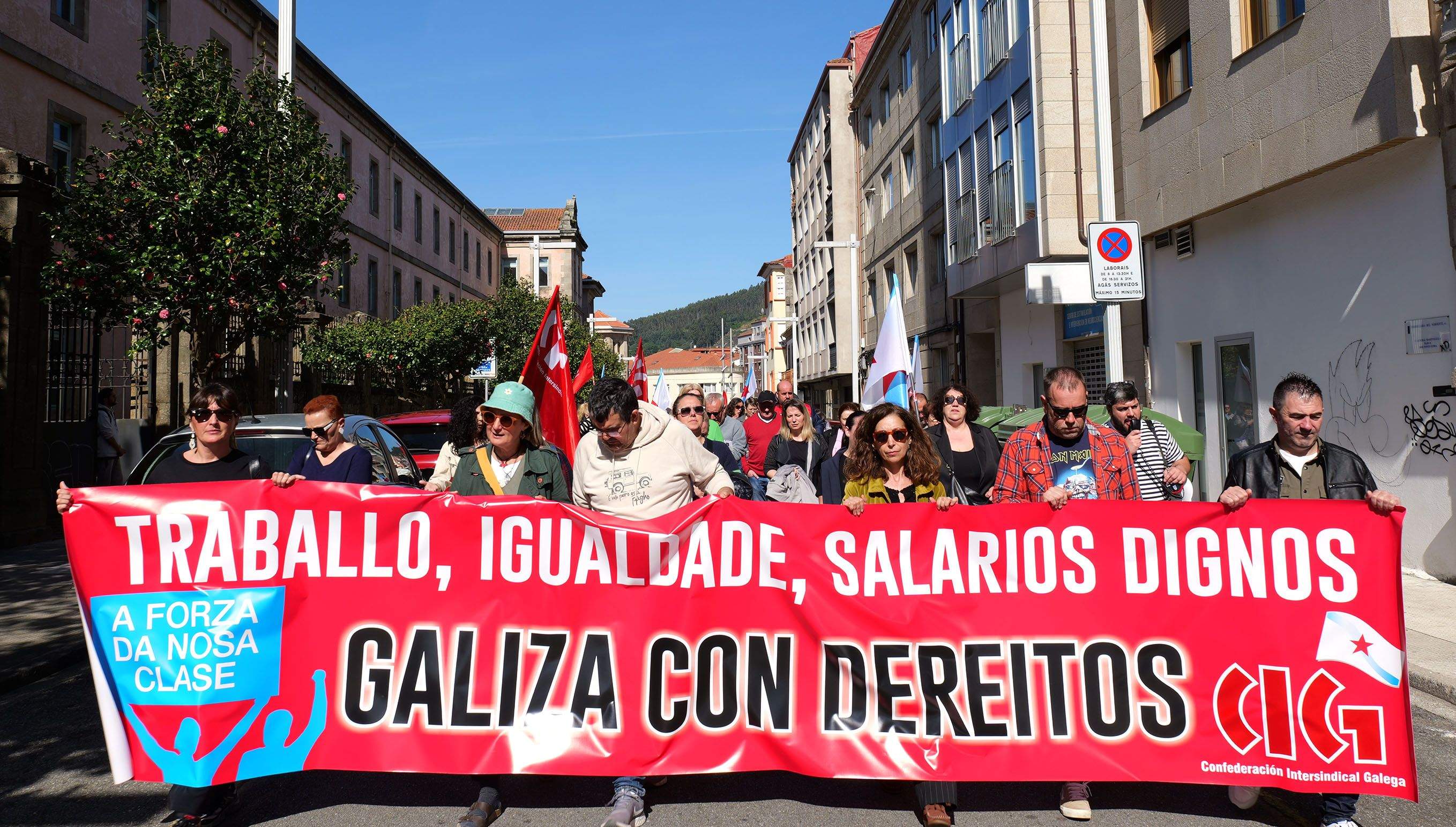 Manifestación de la CIG