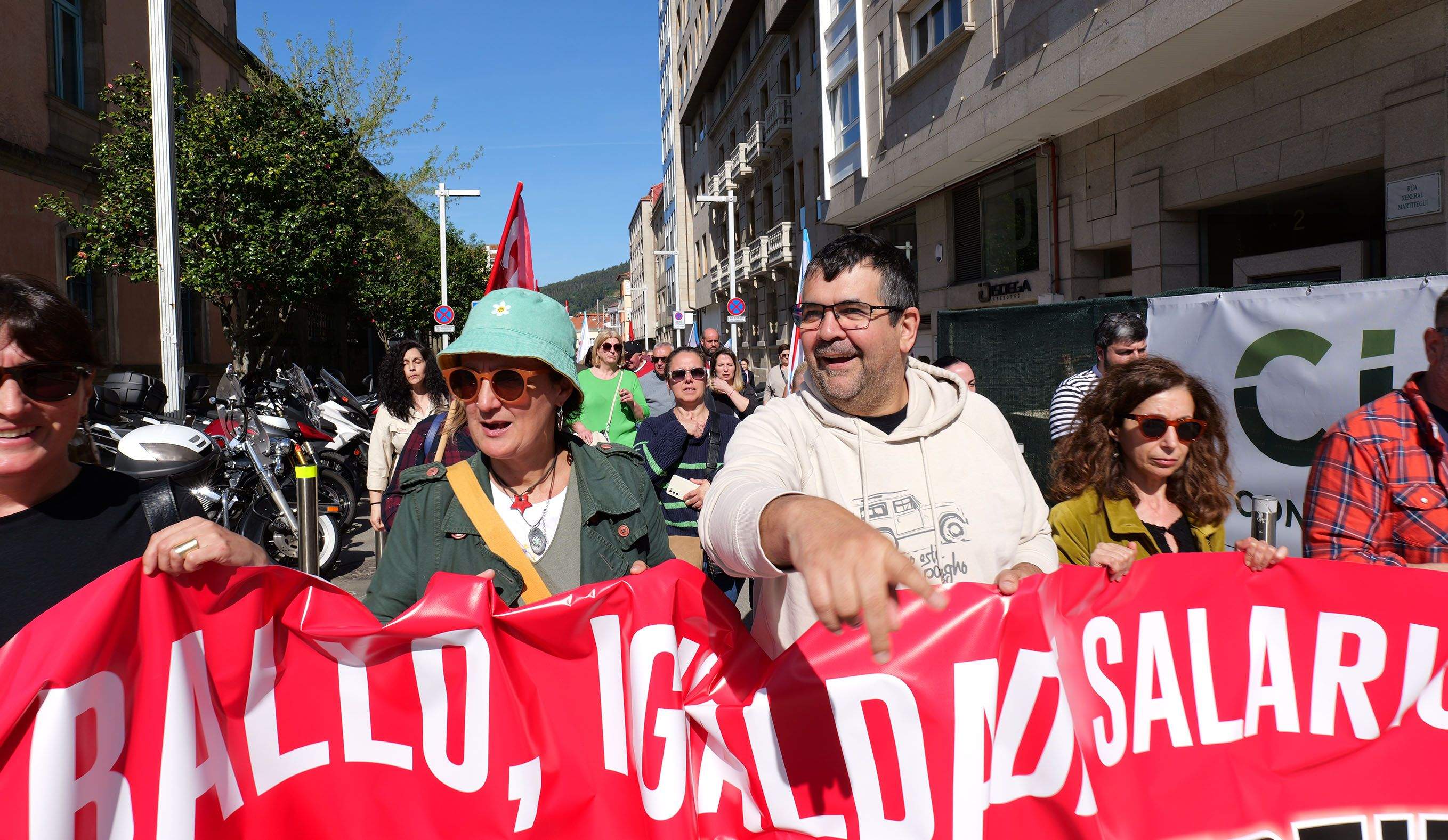 Manifestación de la CIG