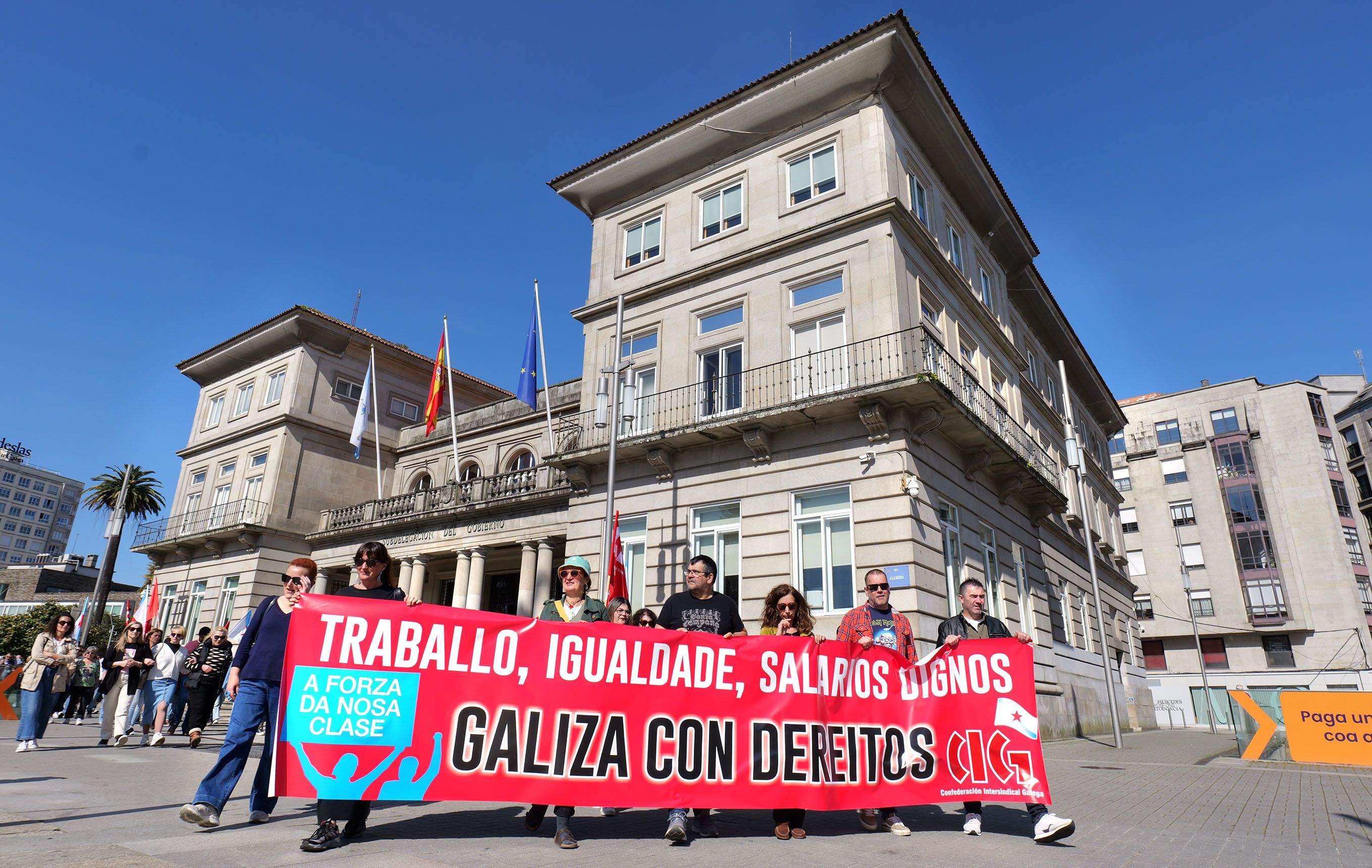 Manifestación de la CIG