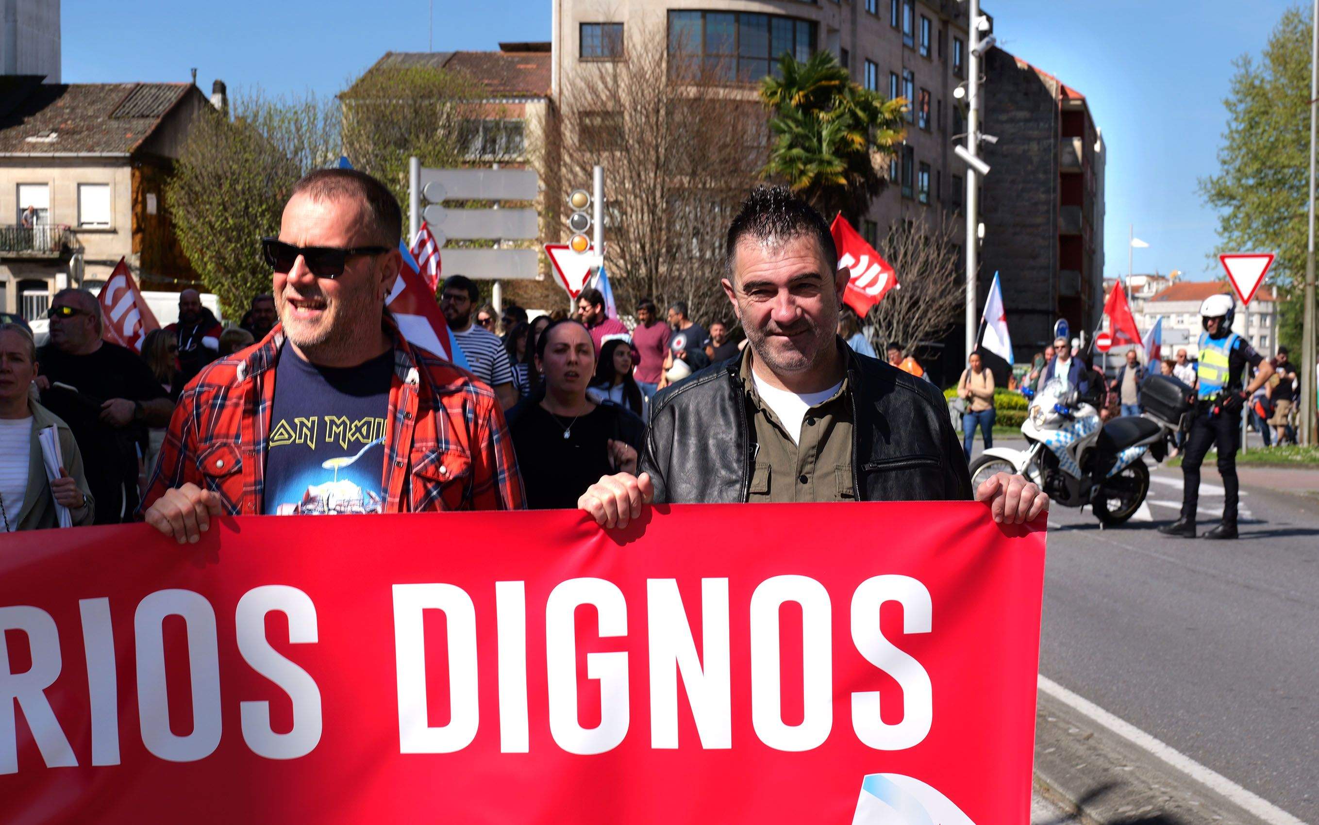 Manifestación de la CIG