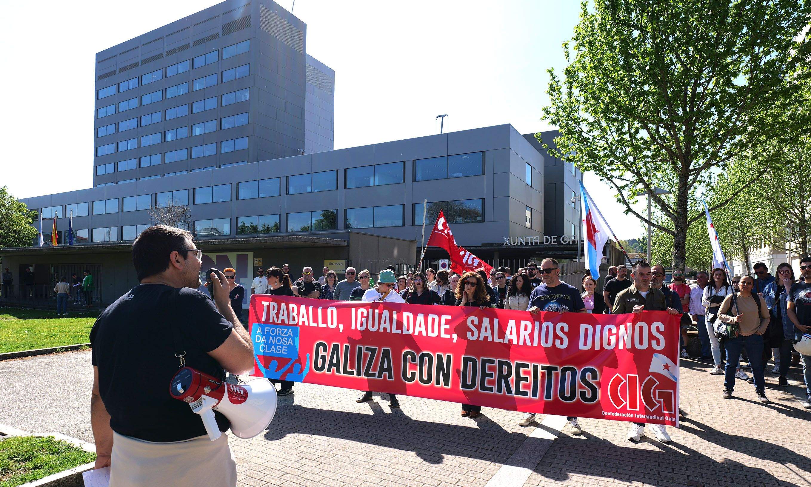Manifestación de la CIG