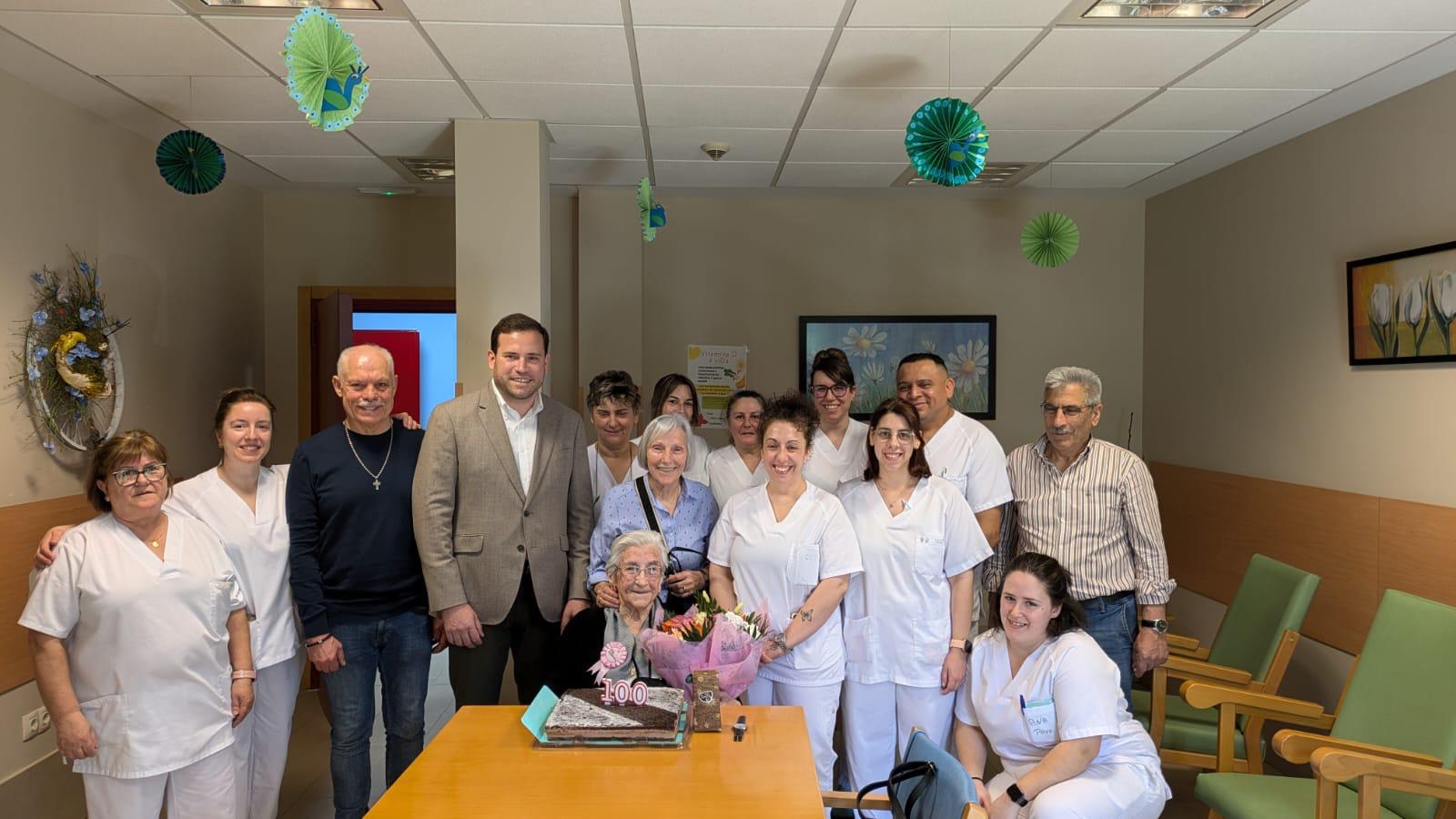 Celebración de los 100 años de Marina Couto Pazos