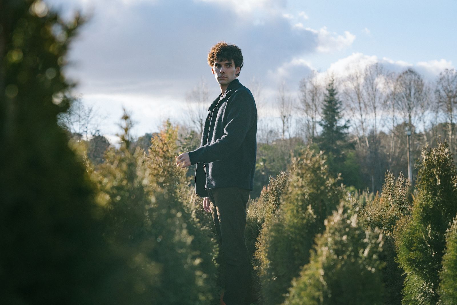 Escena de 'El jardinero', serie de Netflix rodada en Pontevedra