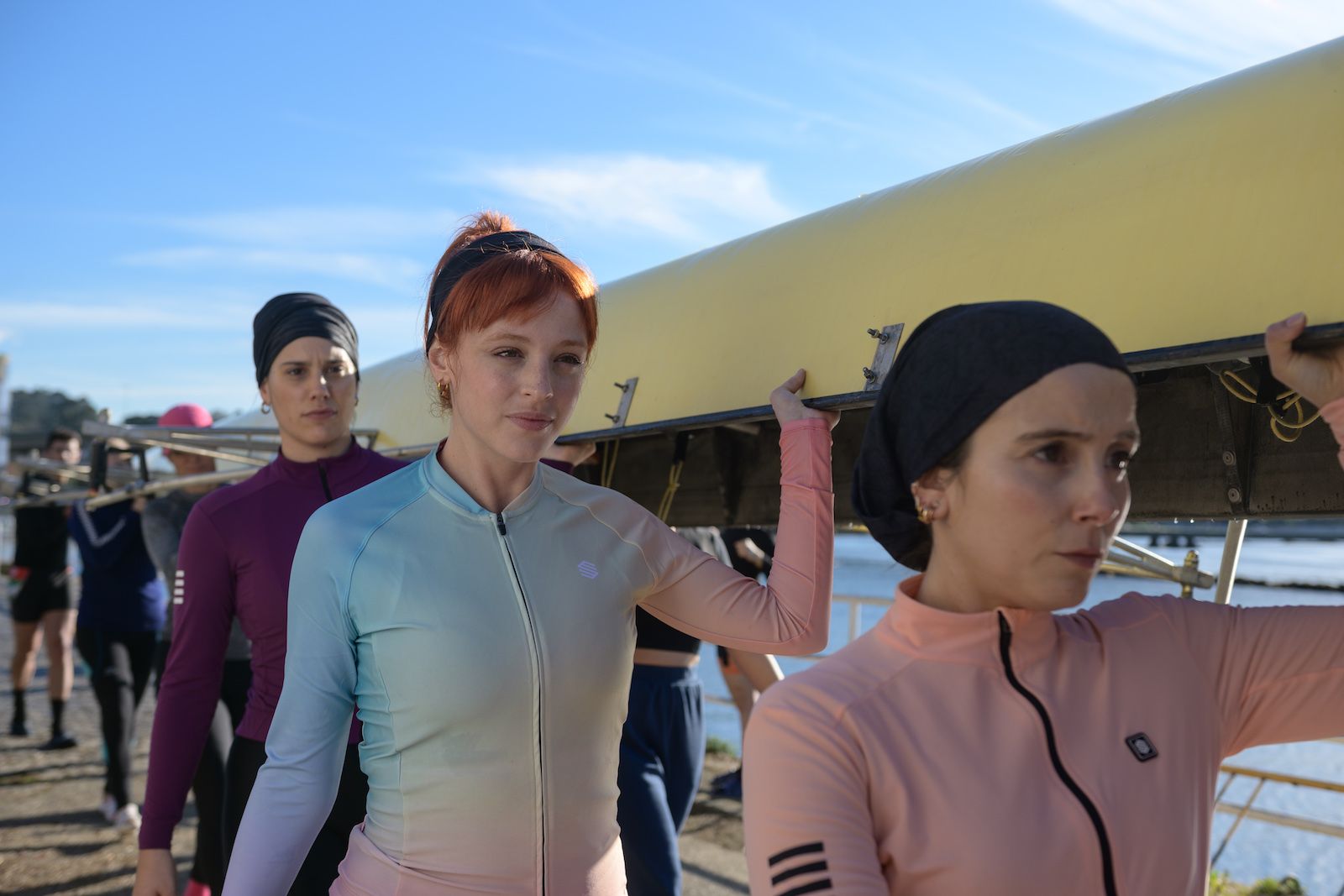 Escena de 'El jardinero', serie de Netflix rodada en Pontevedra