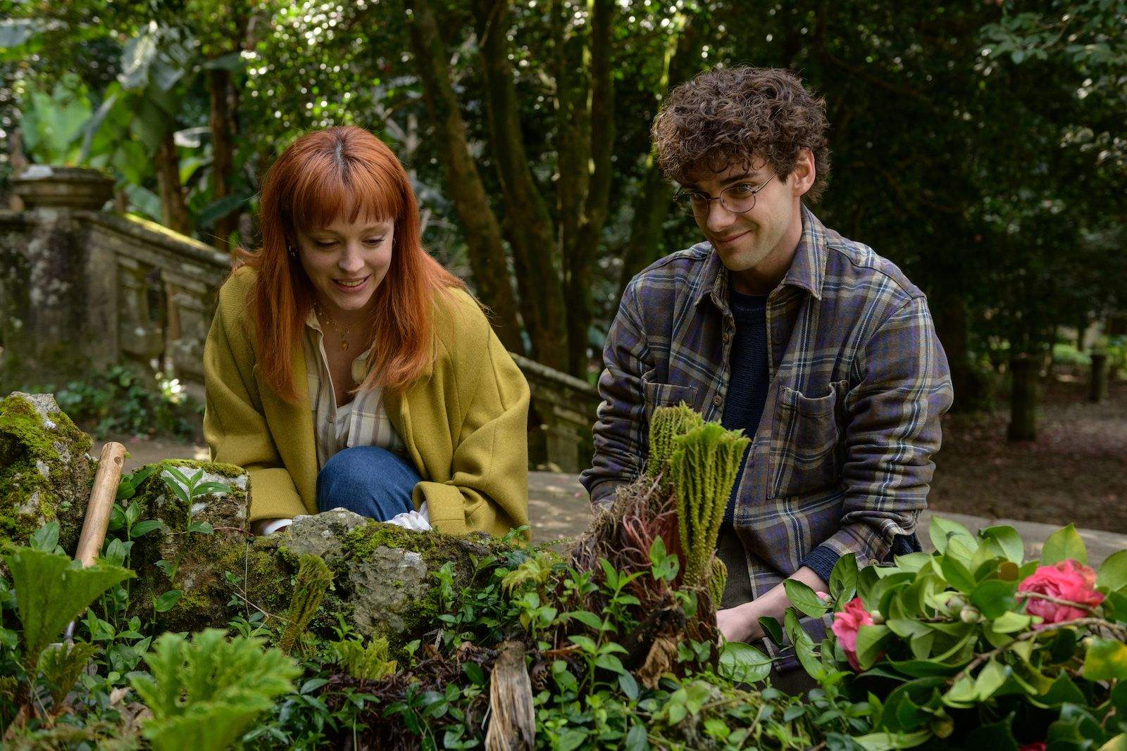 Escena de 'El jardinero', serie de Netflix rodada en Pontevedra