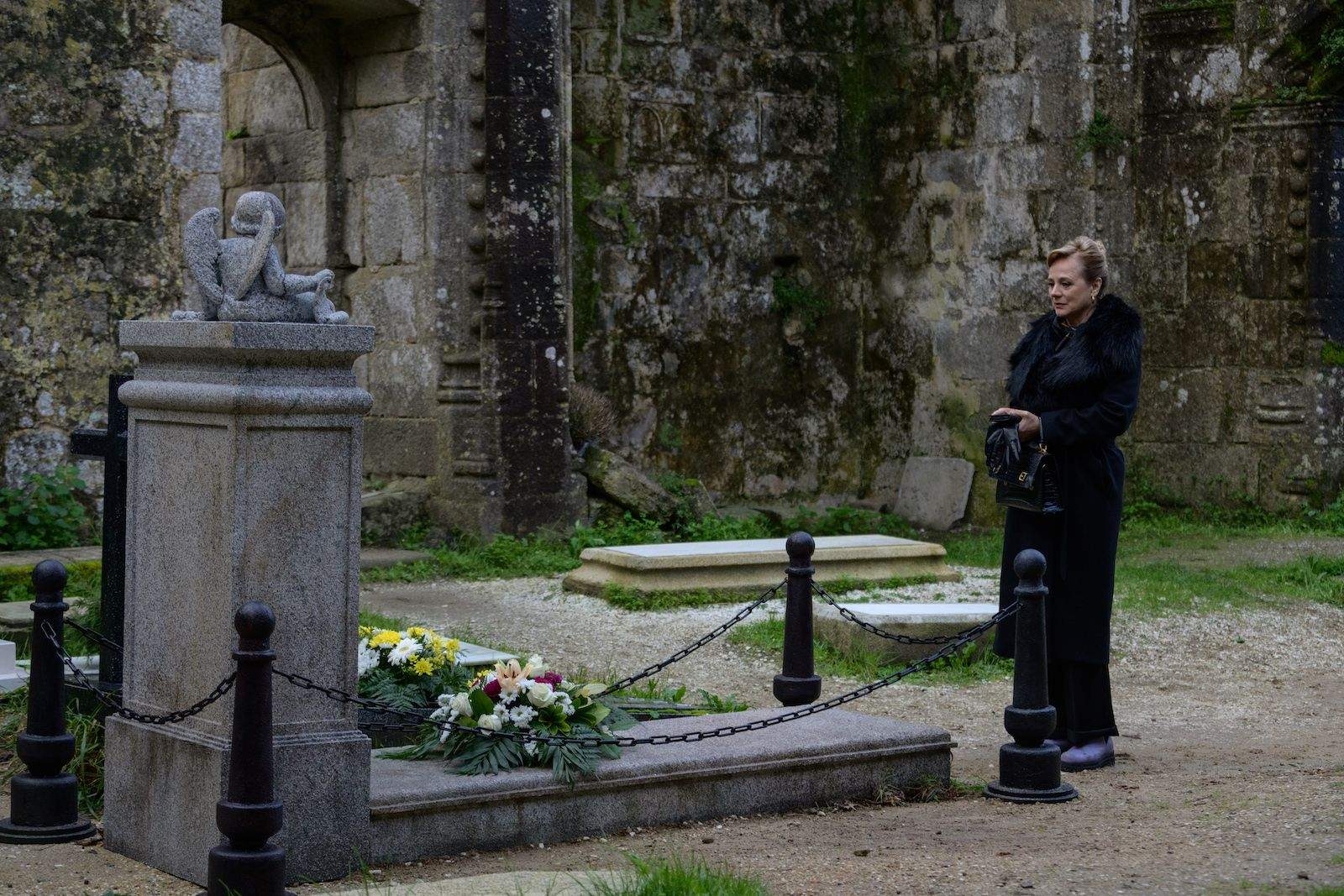 Escena de 'El jardinero', serie de Netflix rodada en Pontevedra