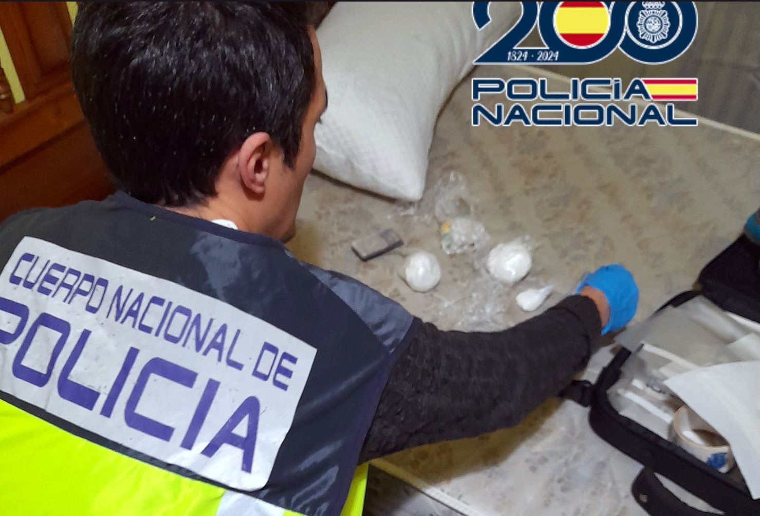 Intervención da Policía Nacional contra o tráfico de drogas
