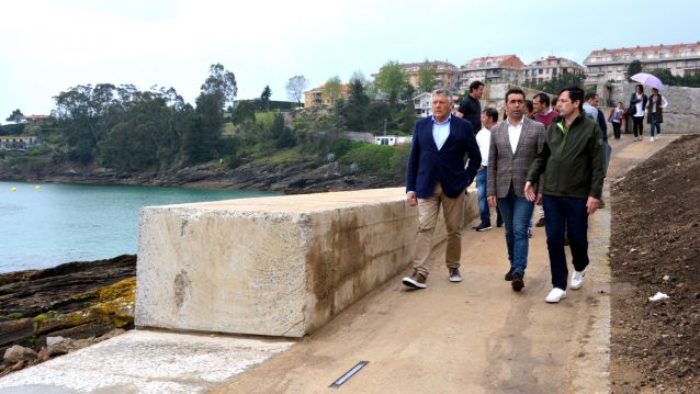 Paseo del Miradoiro da Peixeira en Portonovo