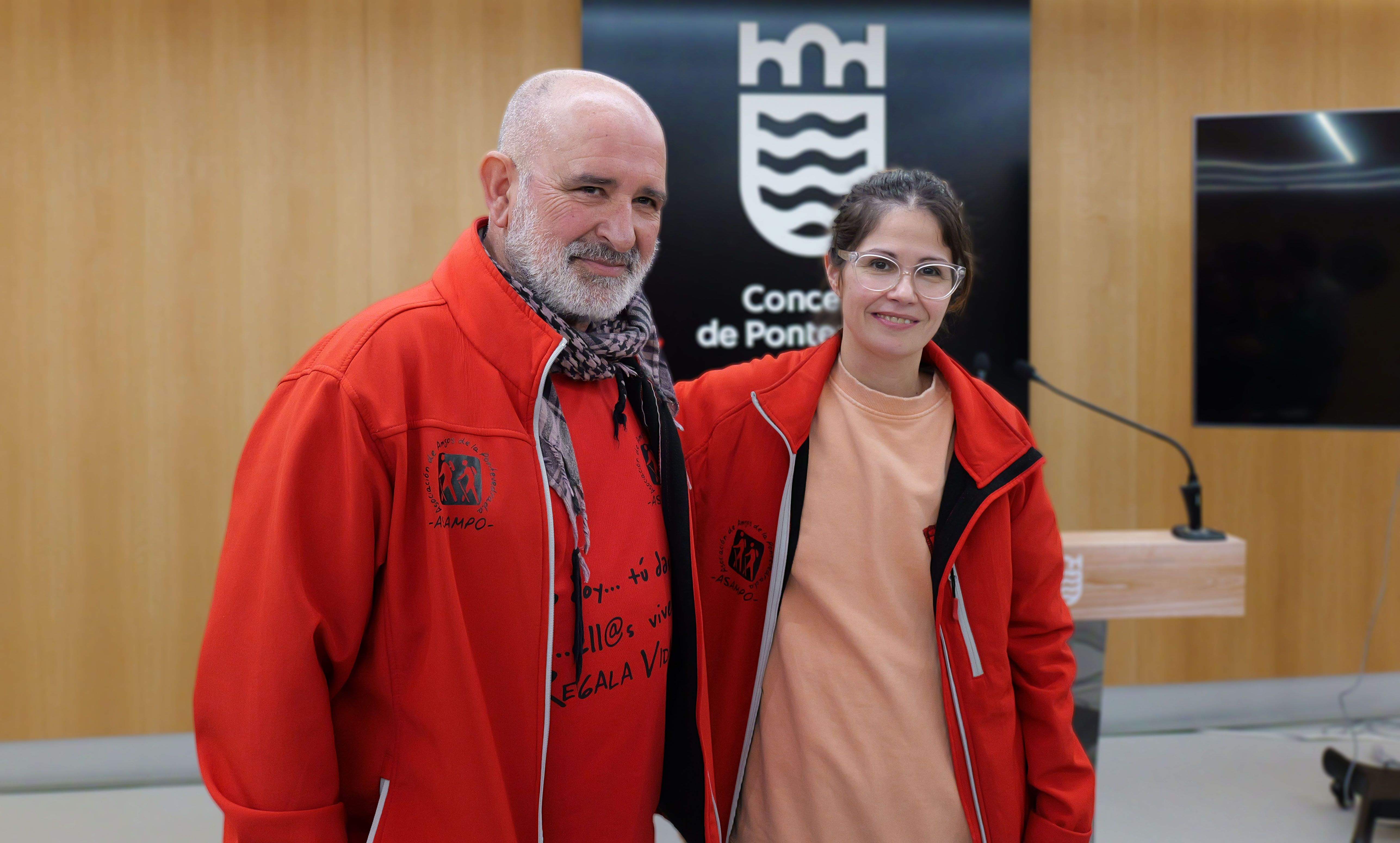 Fran Pérez e Anabel Gulías presentan a Pontevedrada 2025