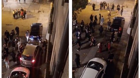 Imaxes das festas na rúa Serra Imaxes das festas na rúa Serra