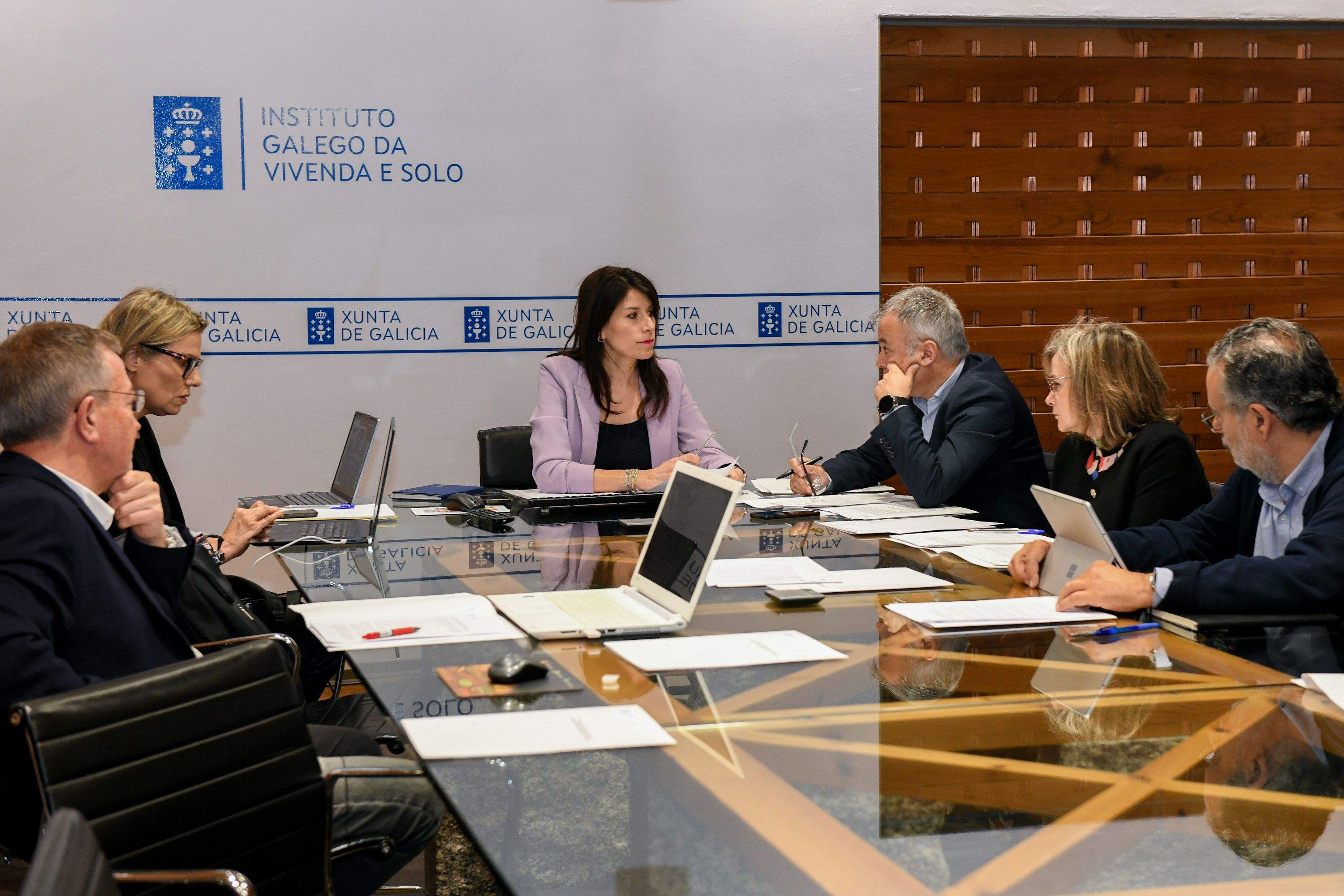 María Martínez Allegue no consello de administración da Sociedade de Vivenda Pública de Galicia (Vipugal)