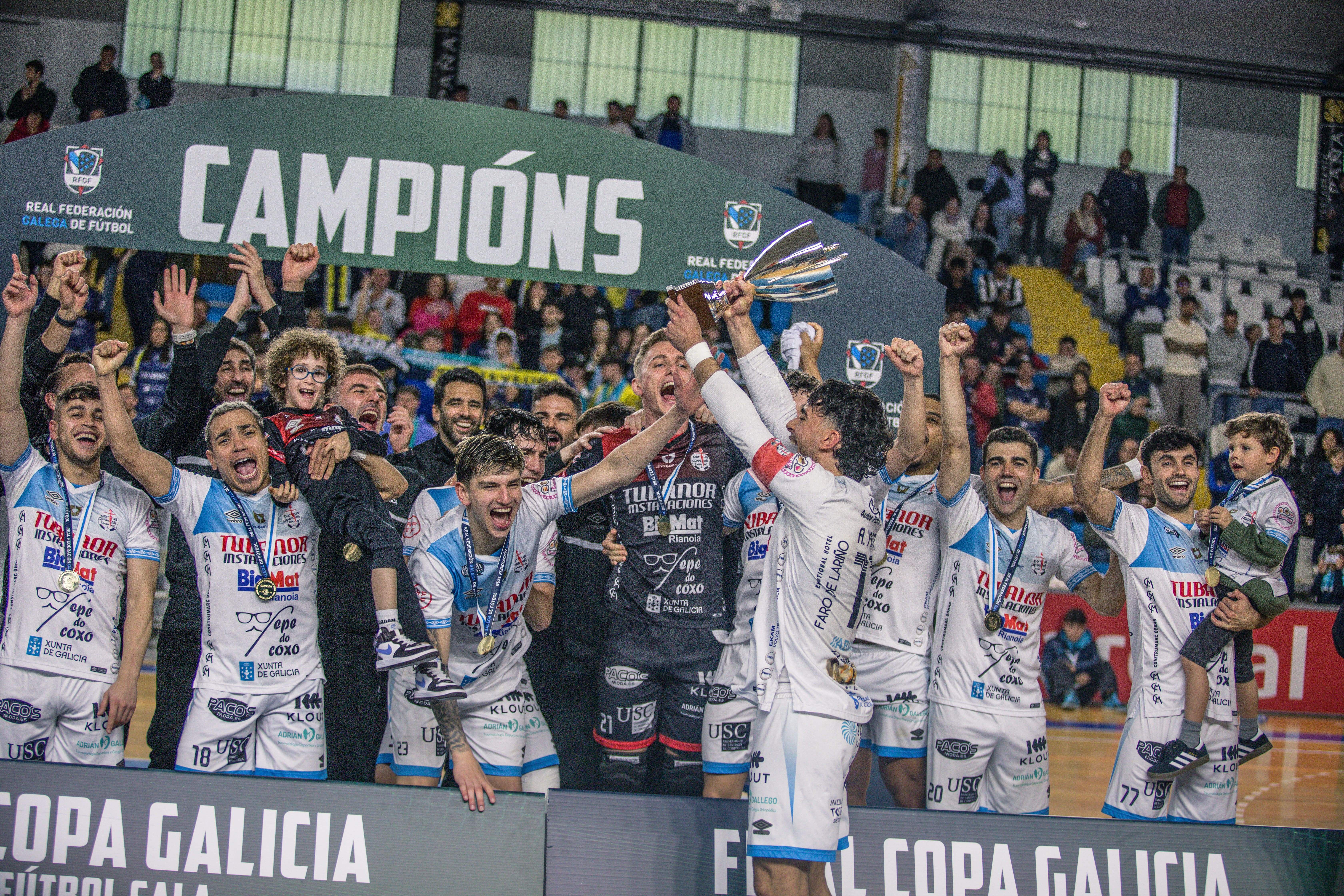 Final da Copa Galicia de Fútbol sala entre Leis Pontevedra e Noia Portus Apostoli Final da Copa Galicia de Fútbol sala entre Leis Pontevedra e Noia Portus Apostoli