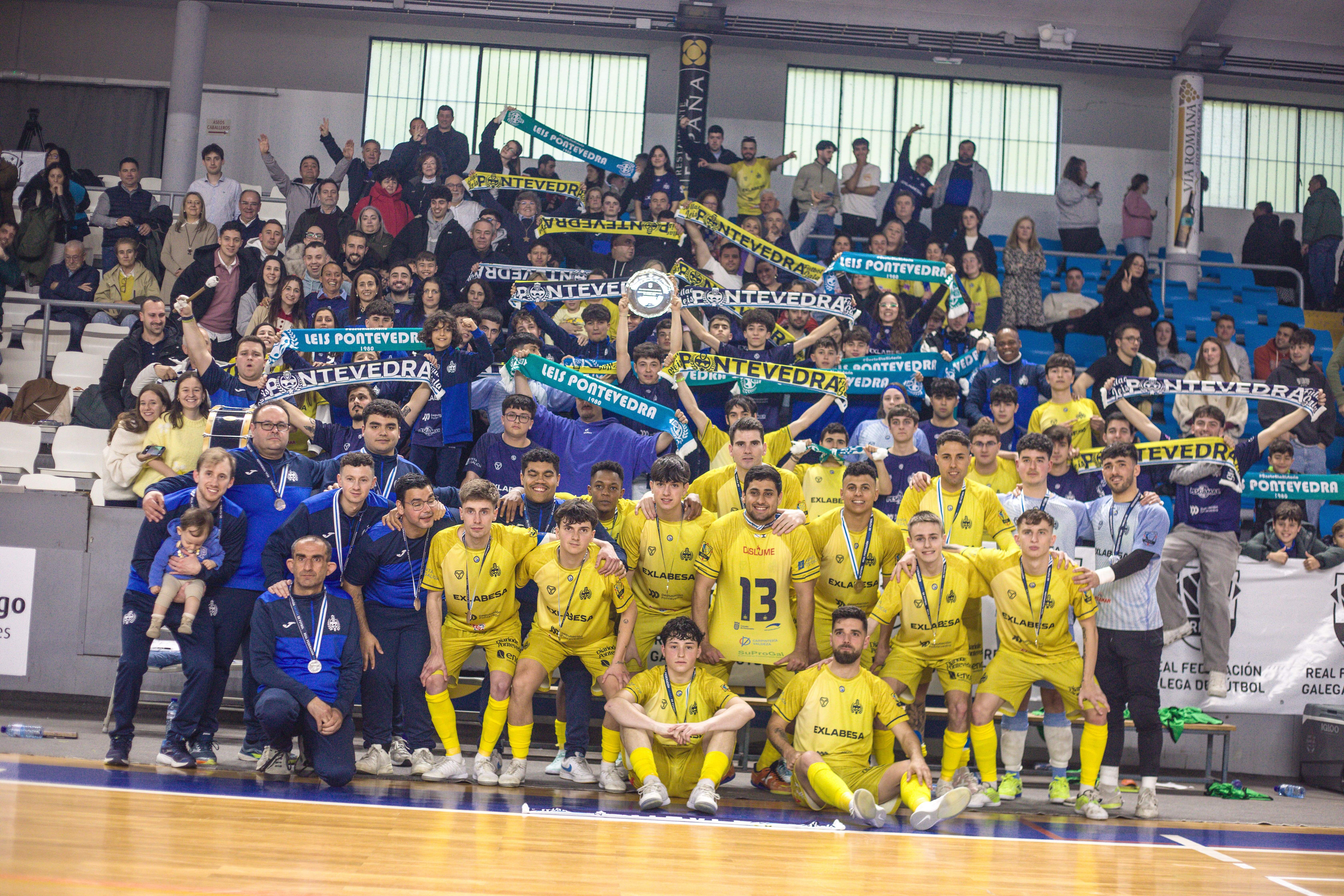 Final da Copa Galicia de Fútbol Sala entre Leis Pontevedra e Noia Portus Apostoli
