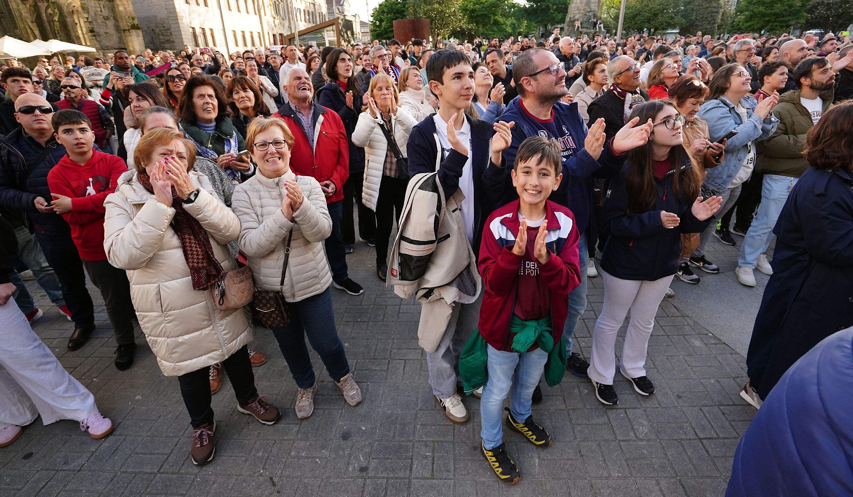 Recepción al Pontevedra CF en la Casa Consistorial Recepción al Pontevedra CF en la Casa Consistorial
