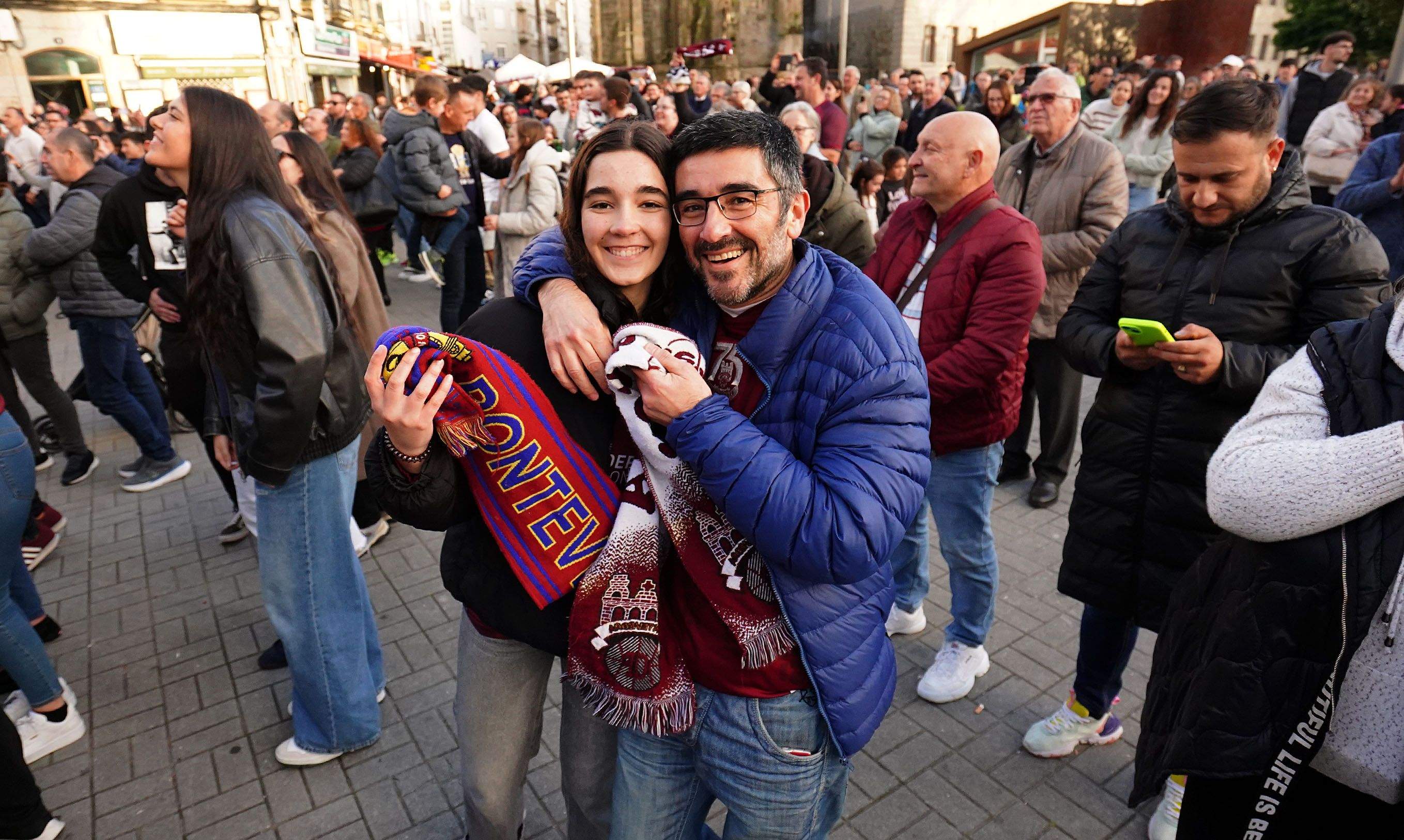 Recepción al Pontevedra CF en la Casa Consistorial Recepción al Pontevedra CF en la Casa Consistorial