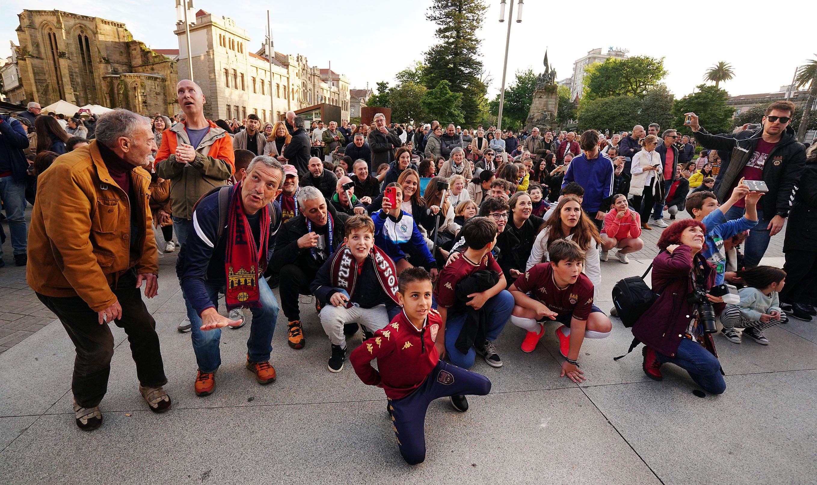 Recepción al Pontevedra CF en la Casa Consistorial Recepción al Pontevedra CF en la Casa Consistorial