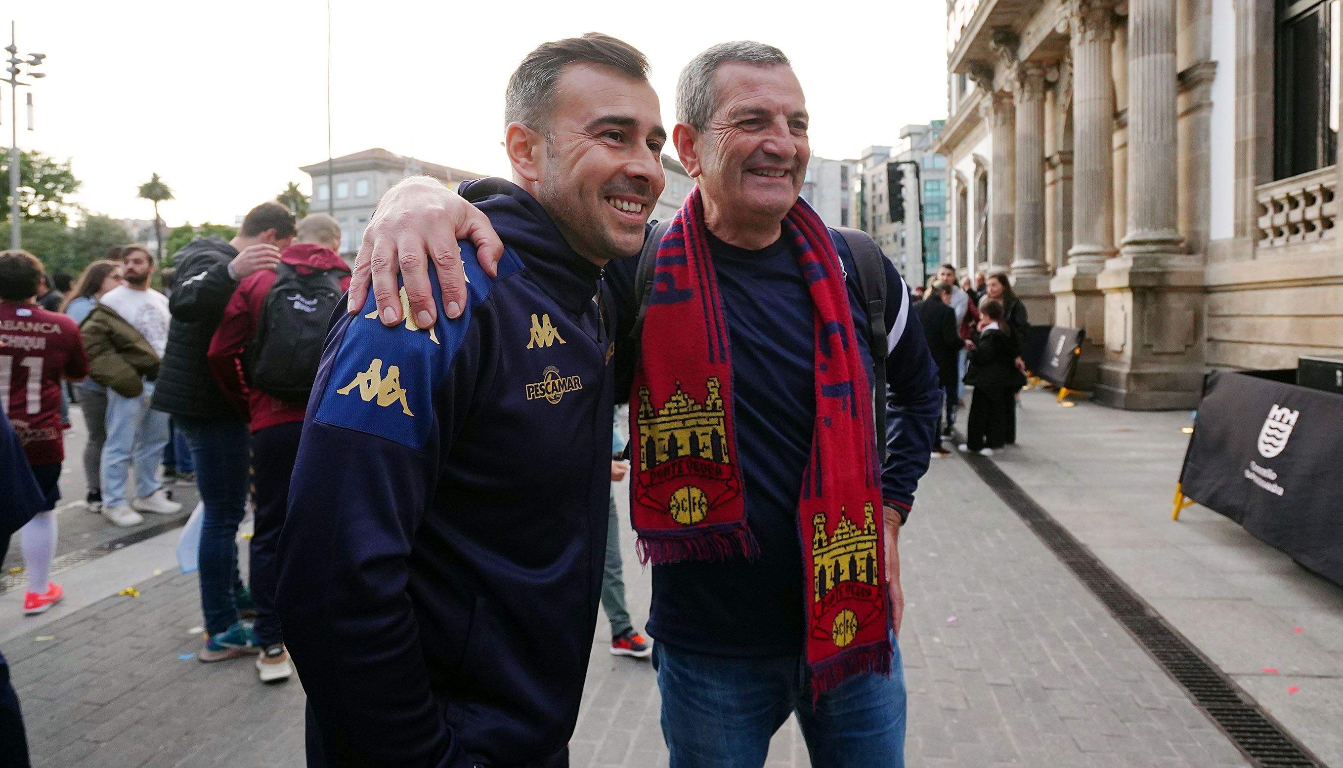 Recepción al Pontevedra CF en la Casa Consistorial Recepción al Pontevedra CF en la Casa Consistorial
