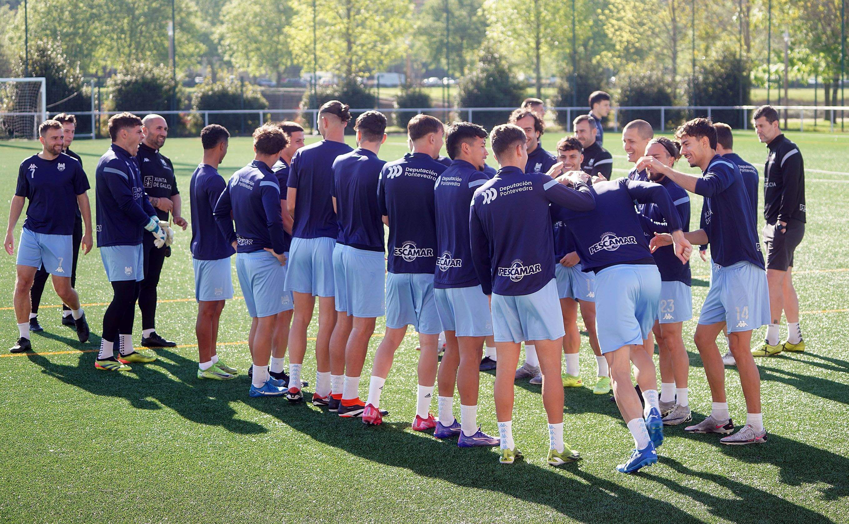 El Pontevedra vuelve a los entrenamientos tras el ascenso a Primera RFEF