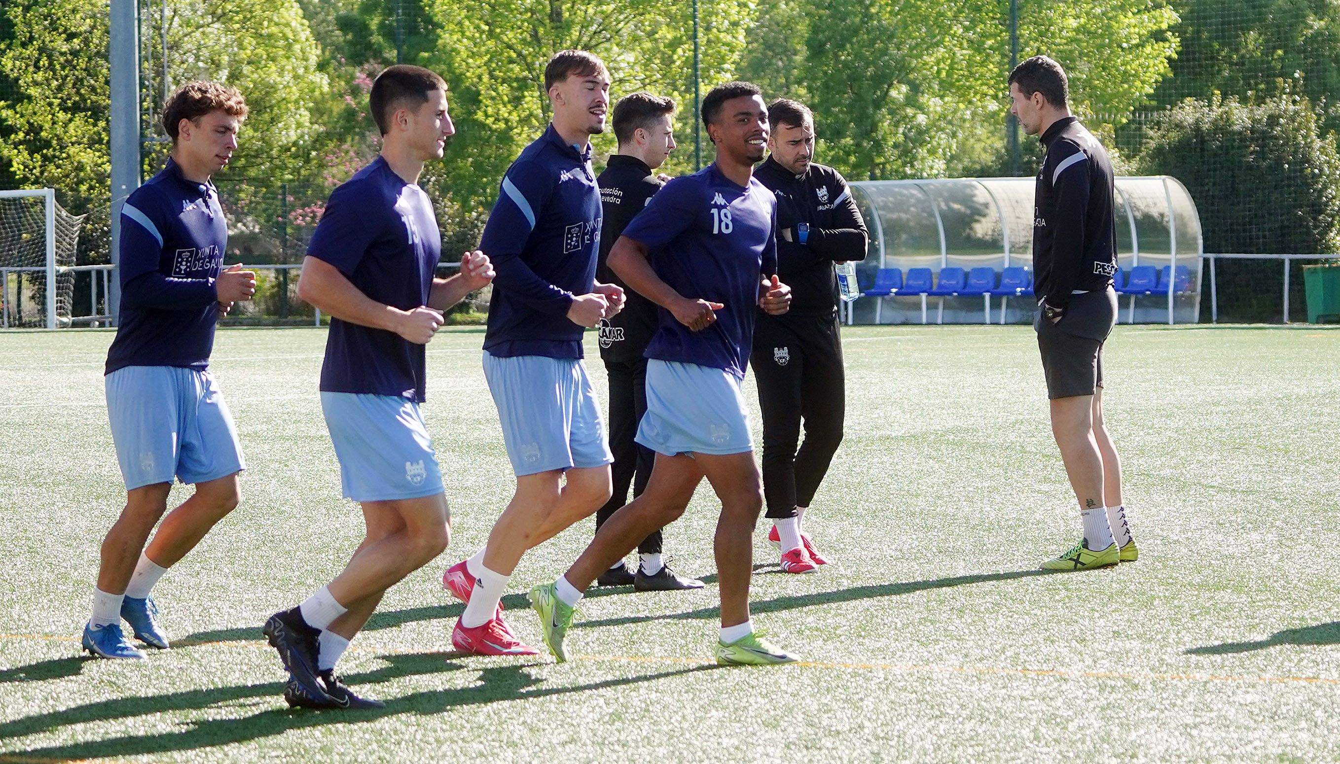 El Pontevedra vuelve a los entrenamientos tras el ascenso a Primera RFEF