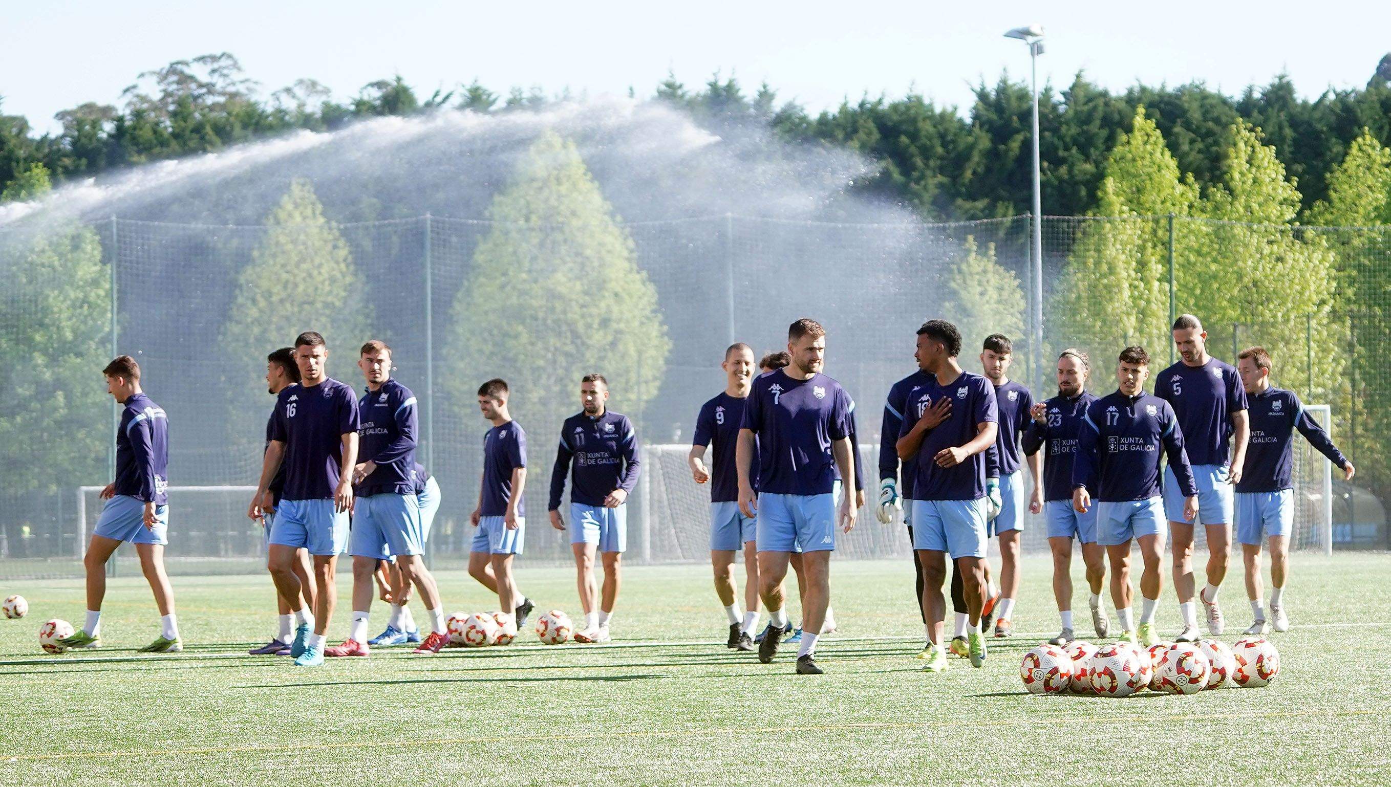 El Pontevedra vuelve a los entrenamientos tras el ascenso a Primera RFEF