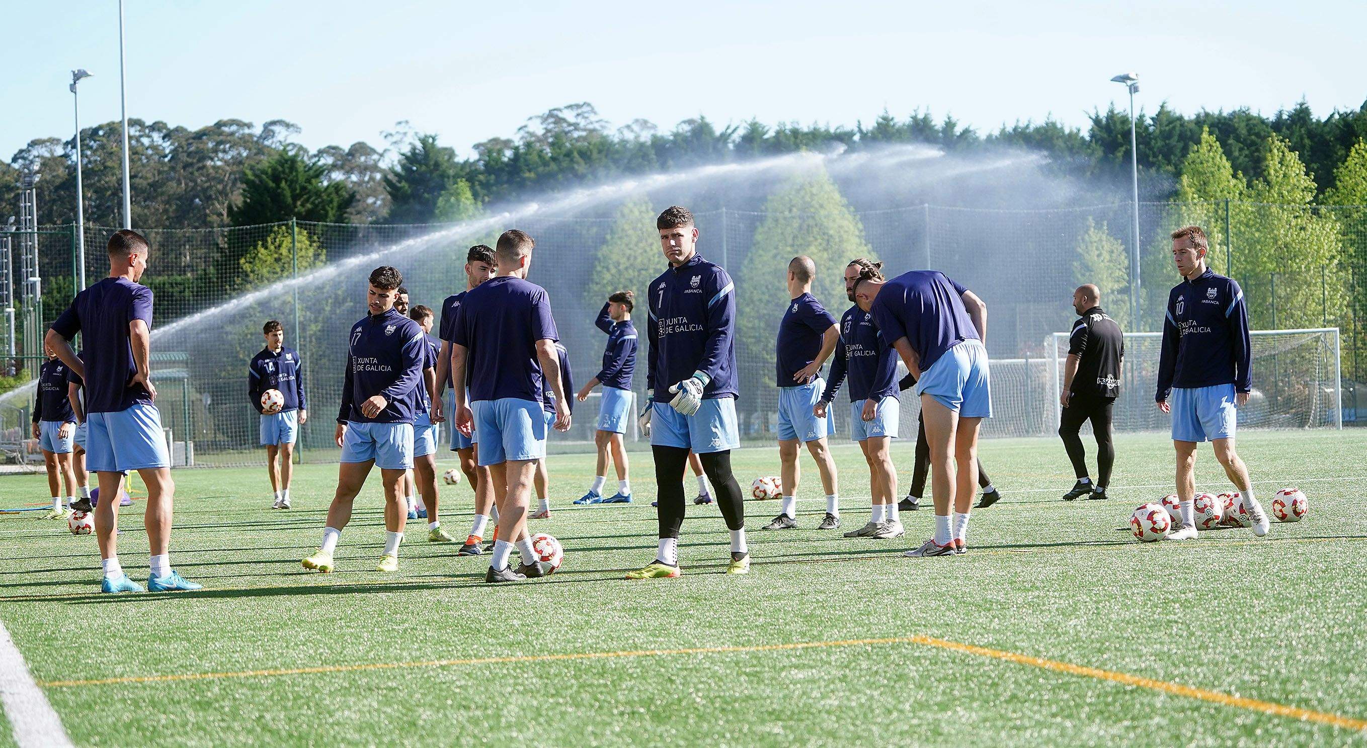 El Pontevedra vuelve a los entrenamientos tras el ascenso a Primera RFEF