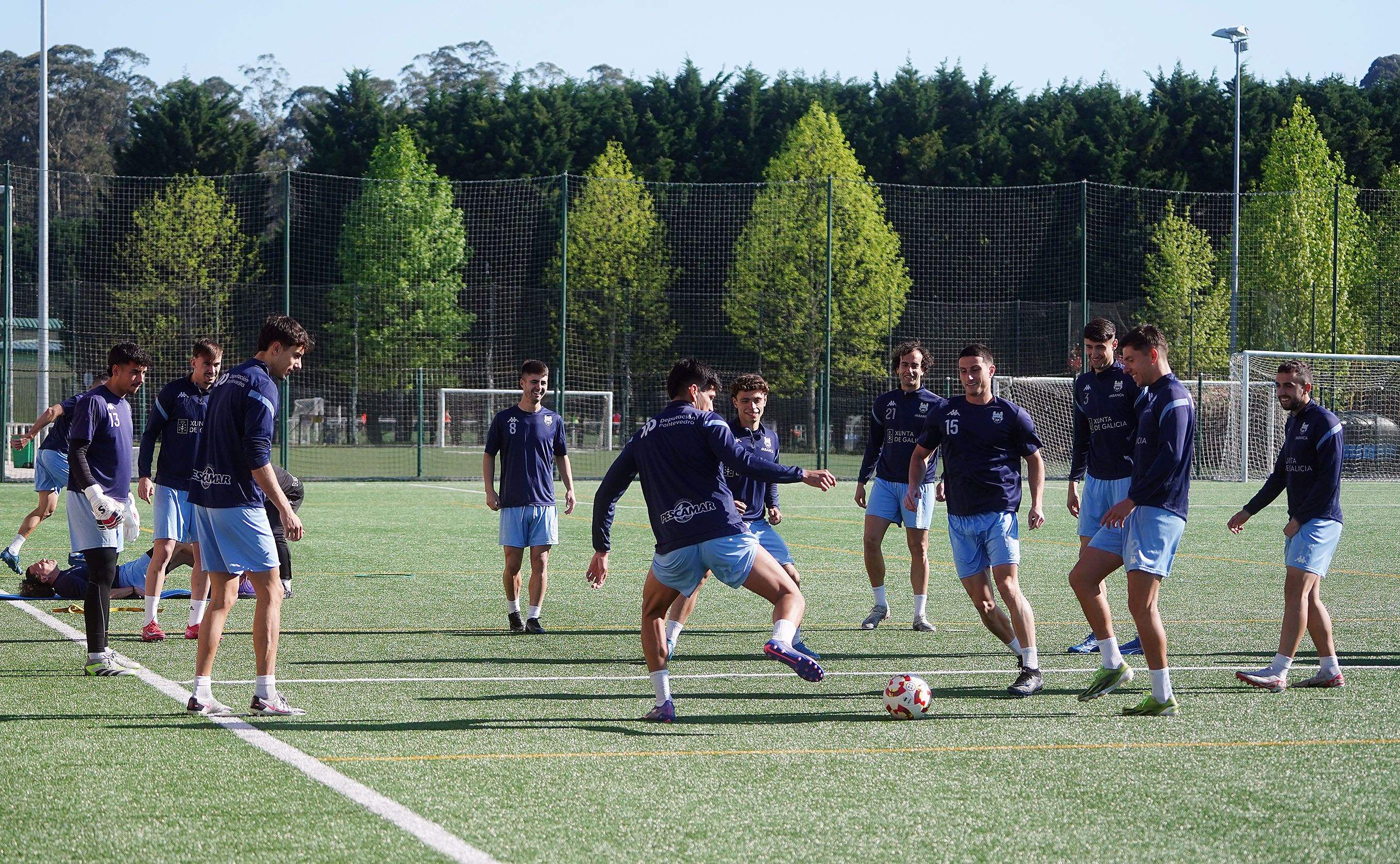 El Pontevedra vuelve a los entrenamientos tras el ascenso a Primera RFEF