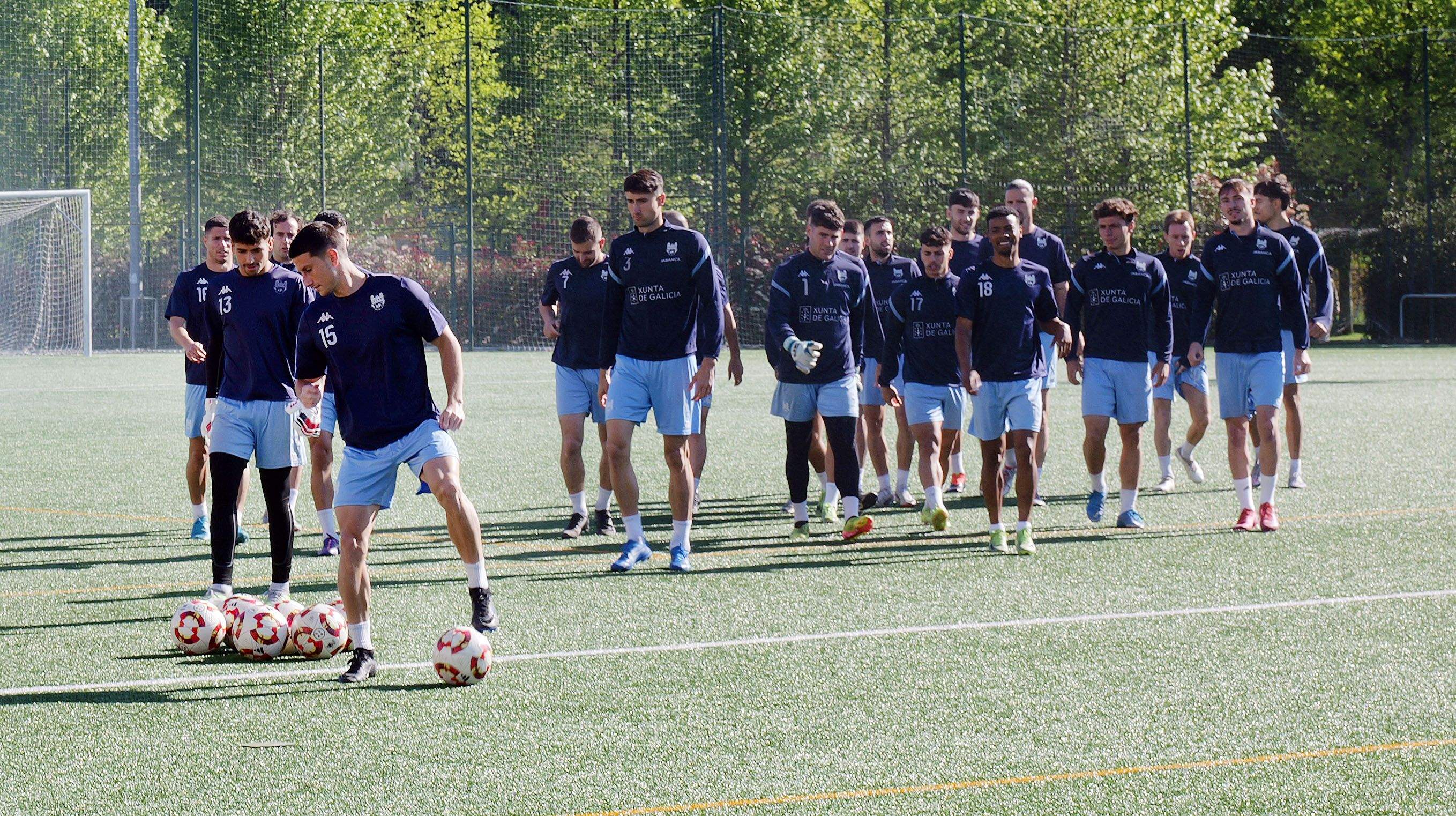 El Pontevedra vuelve a los entrenamientos tras el ascenso a Primera RFEF