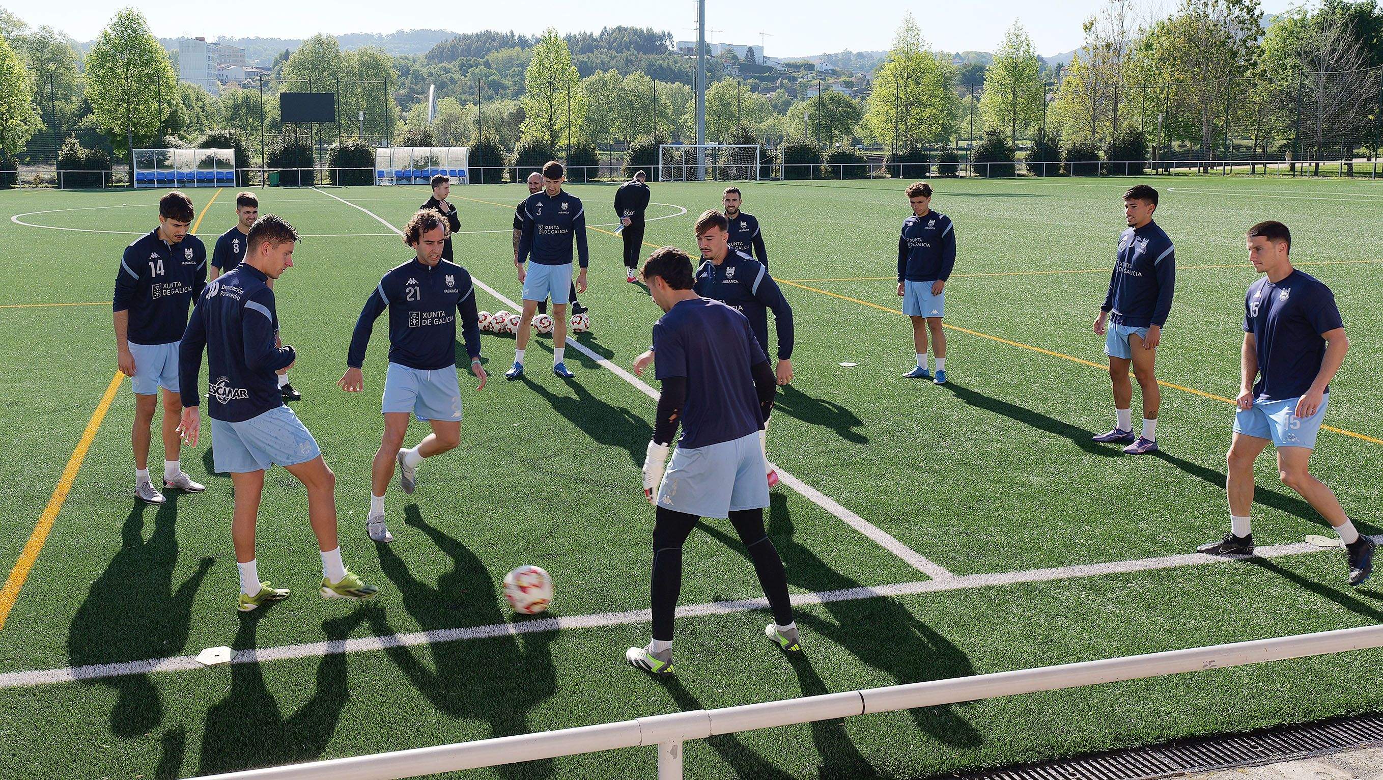 El Pontevedra vuelve a los entrenamientos tras el ascenso a Primera RFEF
