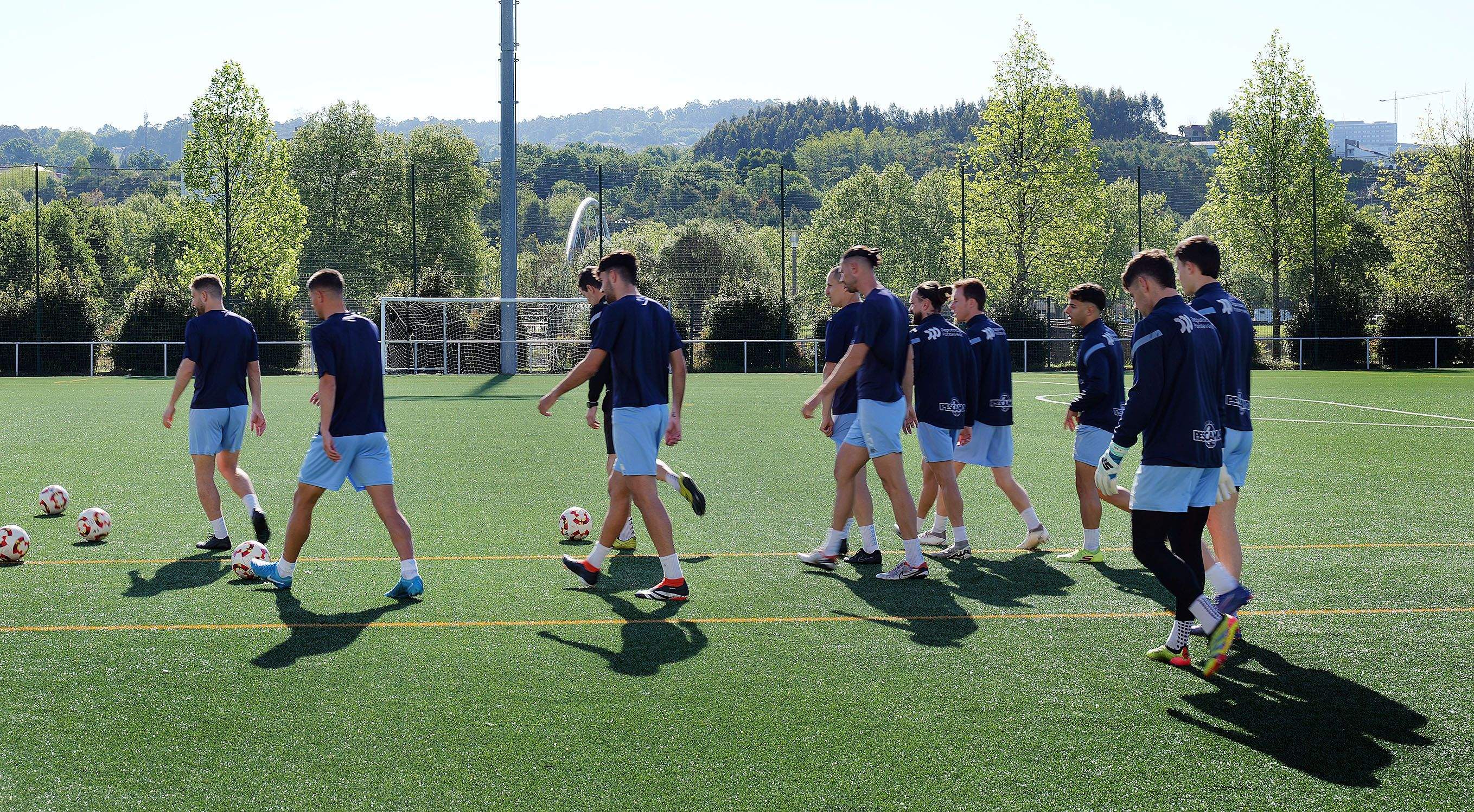 El Pontevedra vuelve a los entrenamientos tras el ascenso a Primera RFEF