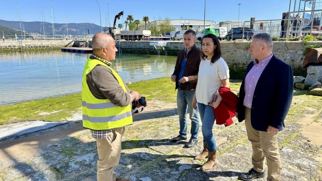 Obras de mellora ambiental da dársena portuaria de Marín Obras de mellora ambiental da dársena portuaria de Marín