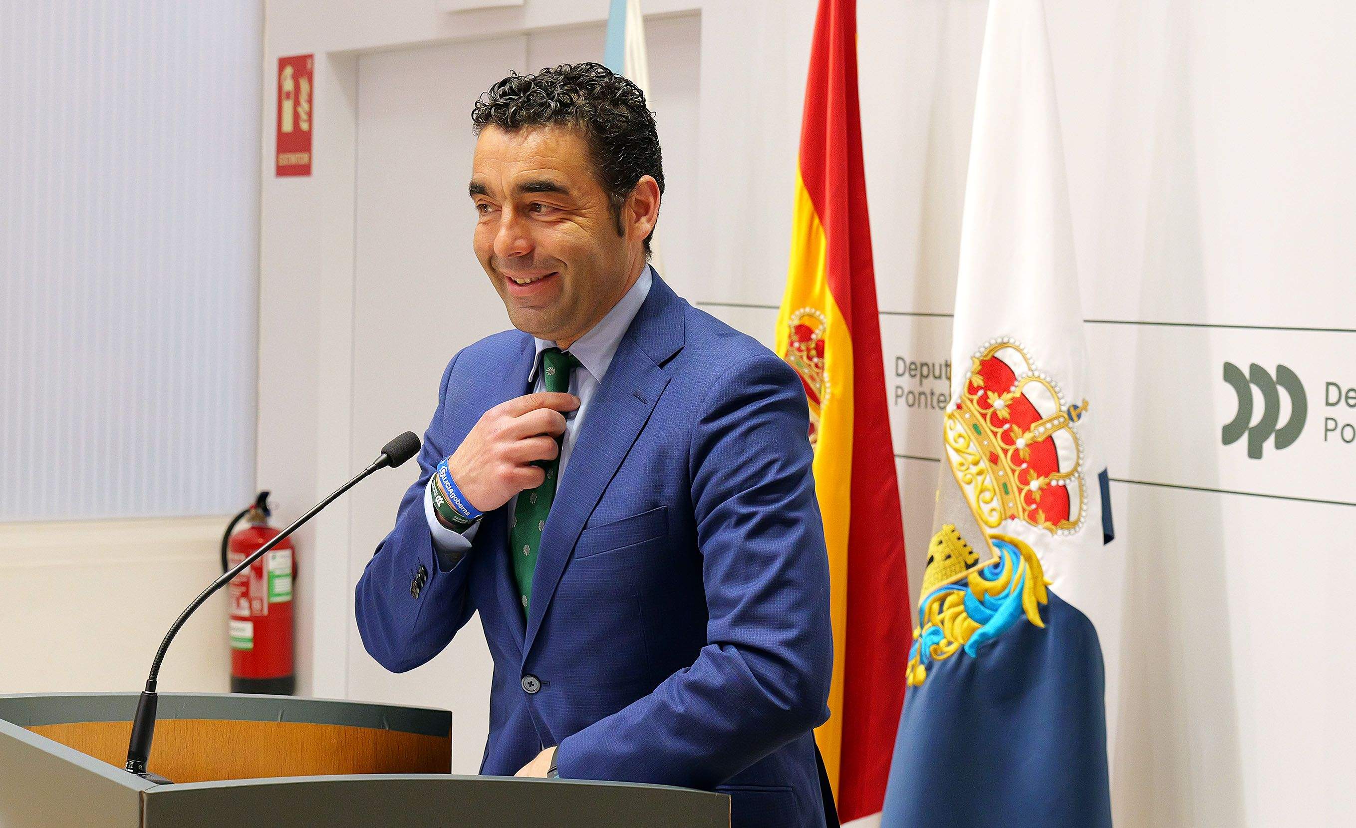 Luis López, presidente da Deputación de Pontevedra