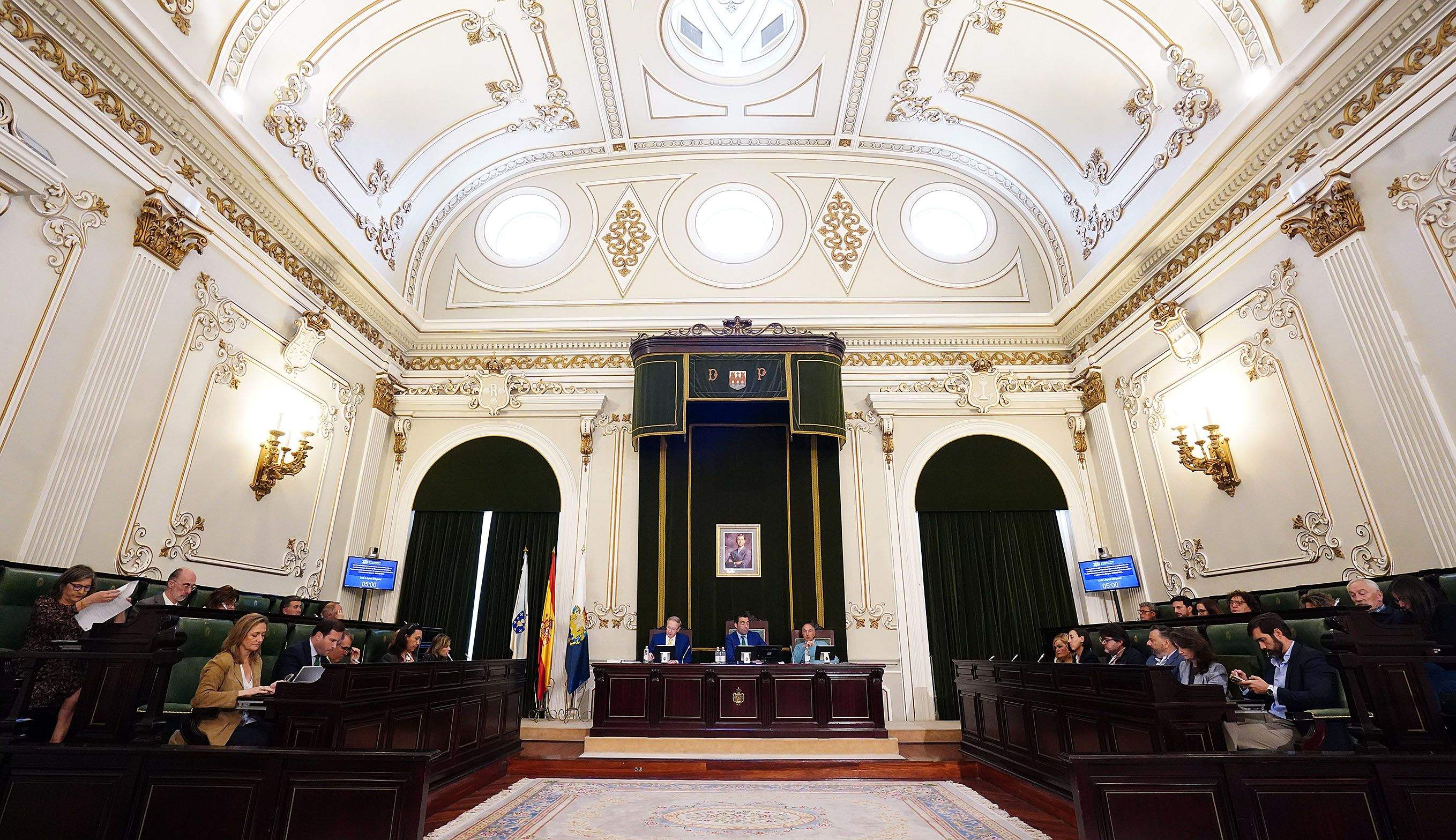 Pleno de la Deputación de Pontevedra